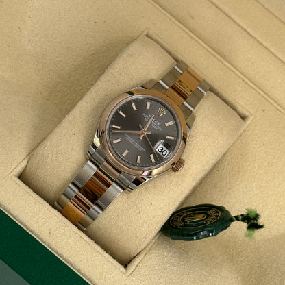 Rolex Datejust 31 278241 Grau Index Oyster 2024