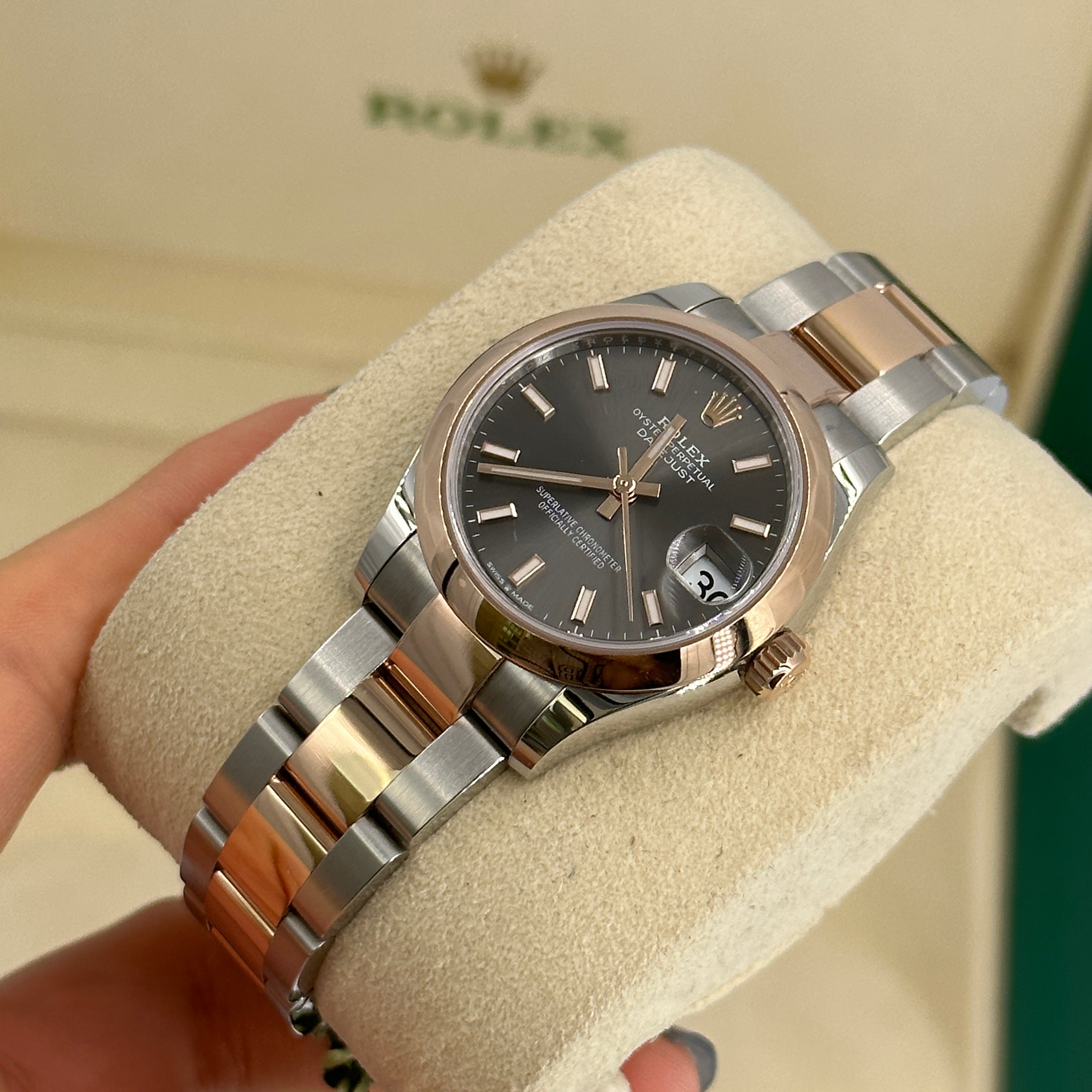 Rolex Datejust 31 278241 Grau Index Oyster 2024