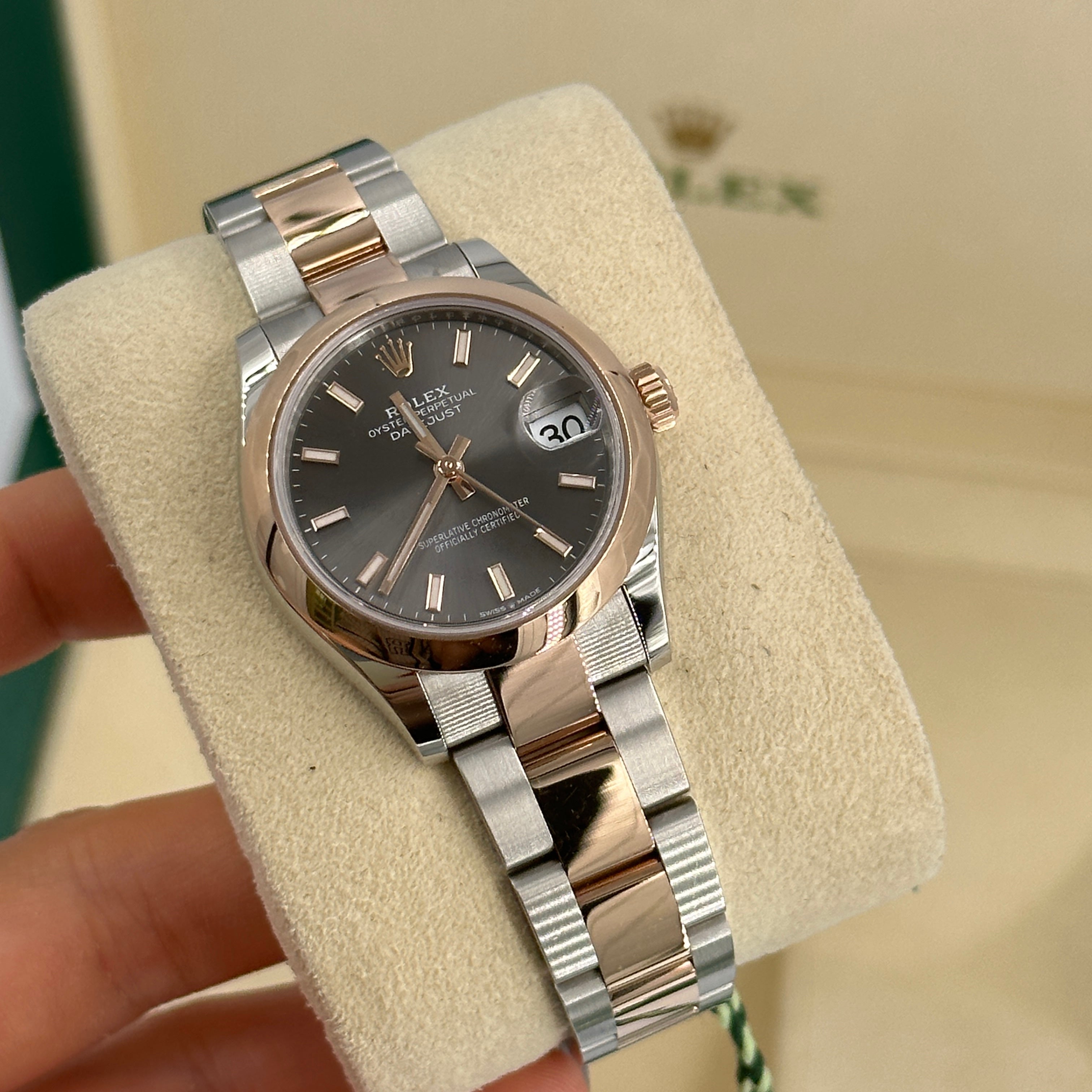 Rolex Datejust 31 278241 Grau Index Oyster 2024