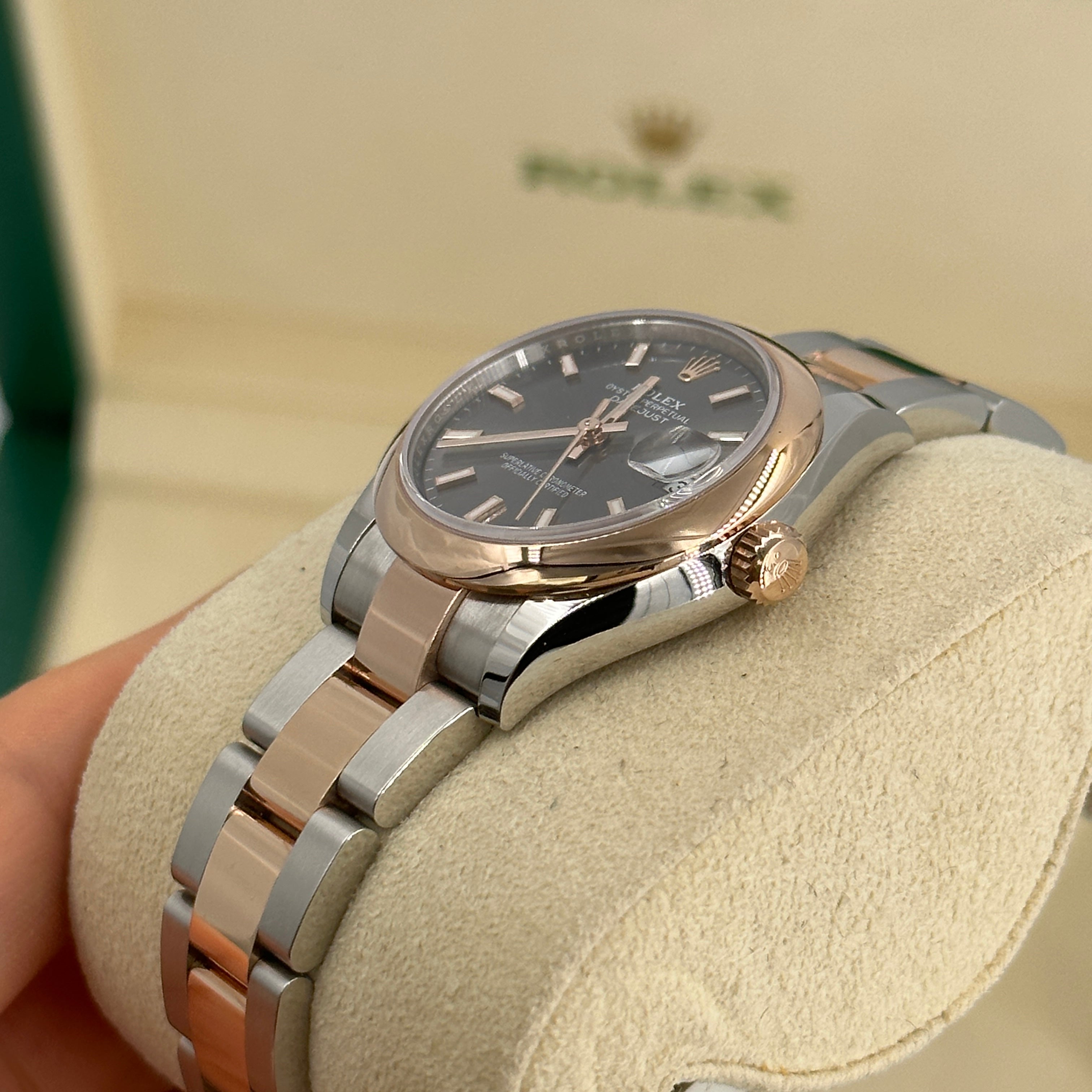 Rolex Datejust 31 278241 Grau Index Oyster 2024