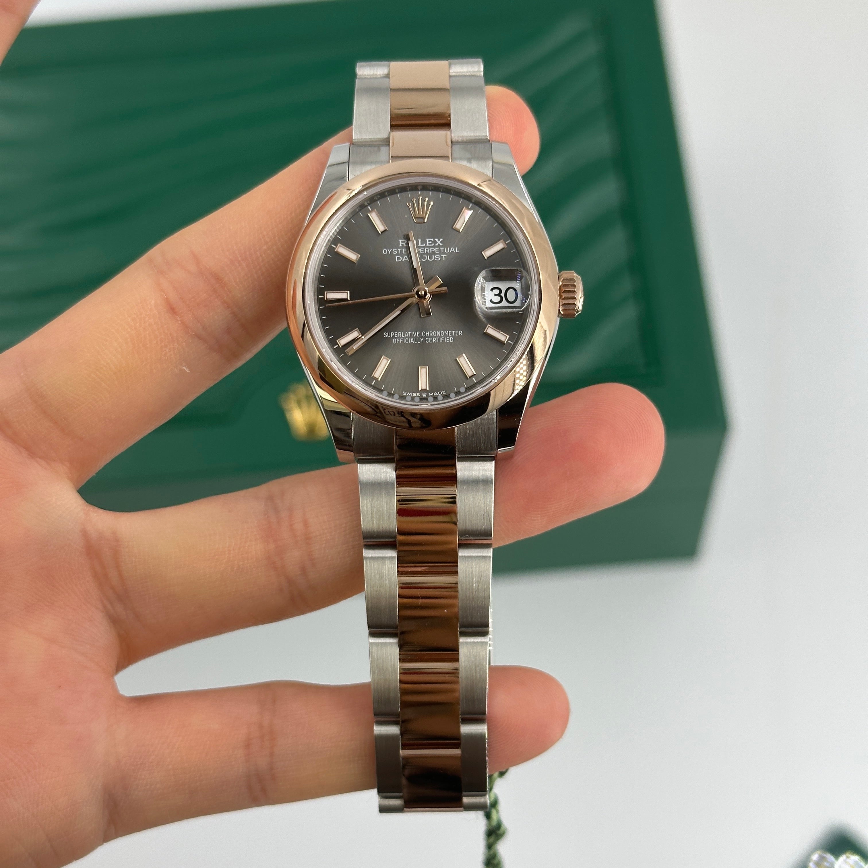 Rolex Datejust 31 278241 Grau Index Oyster 2024
