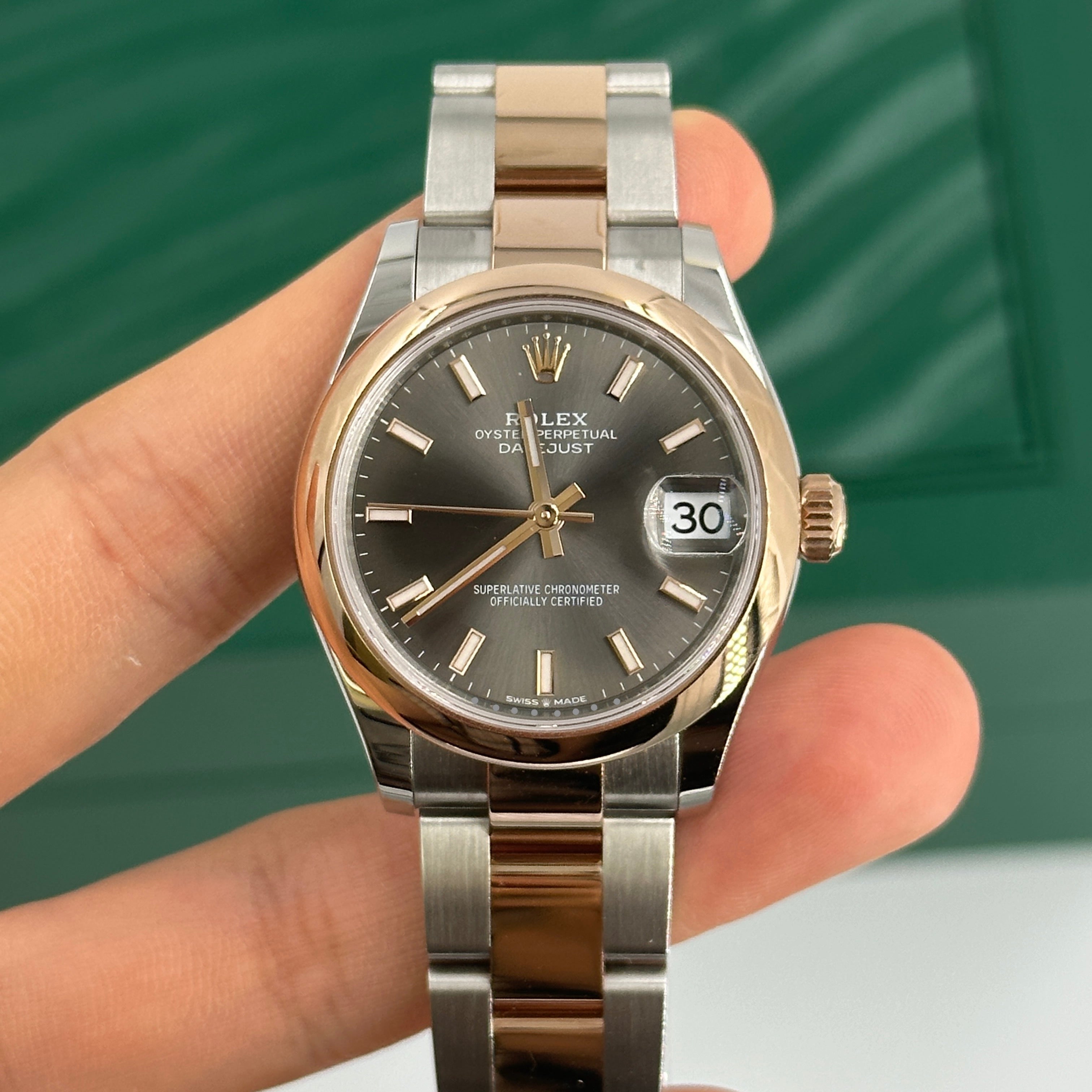 Rolex Datejust 31 278241 Grau Index Oyster 2024