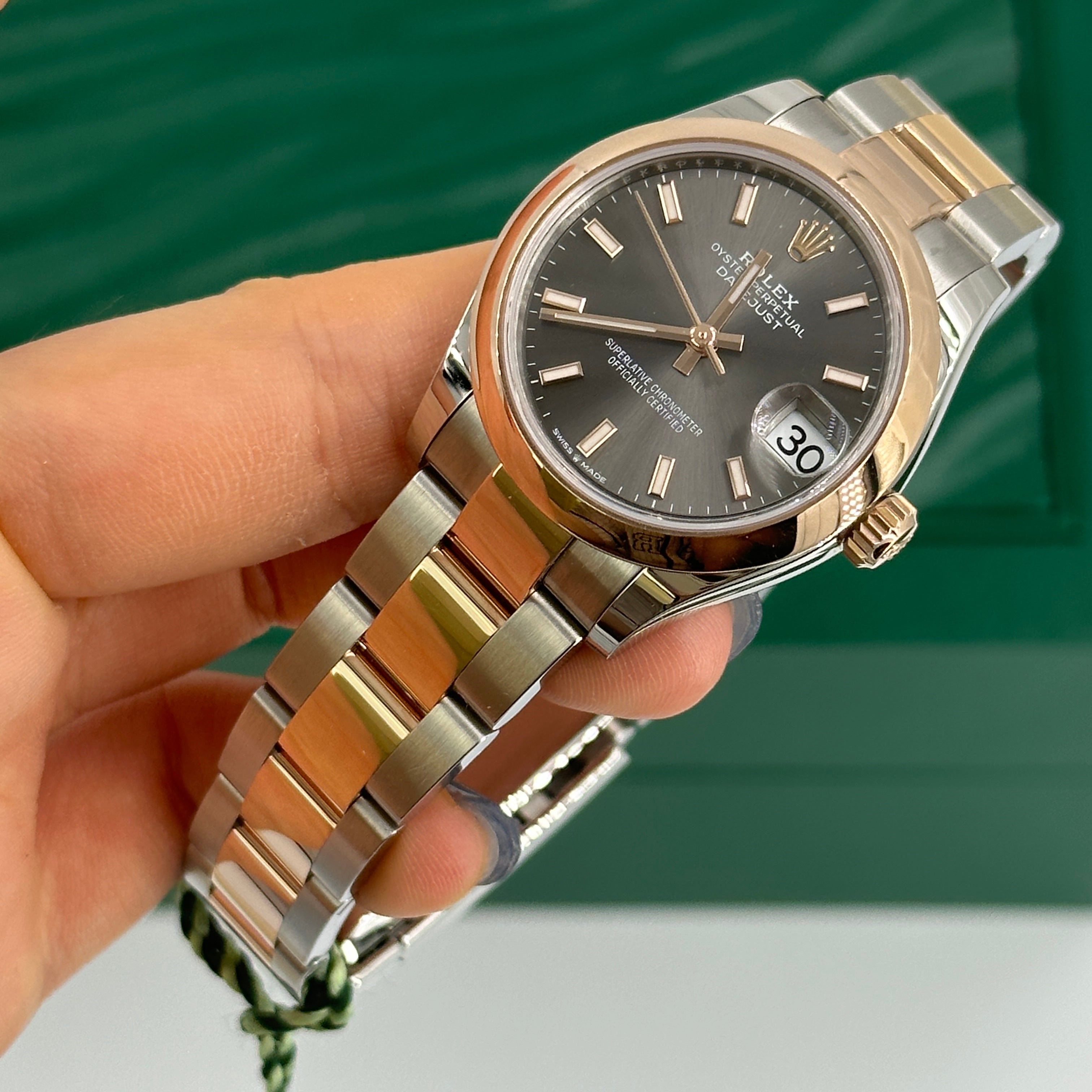 Rolex Datejust 31 278241 Grau Index Oyster 2024