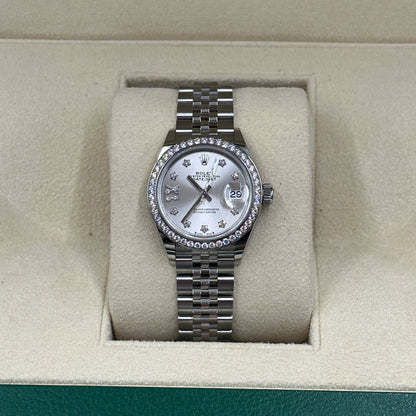 Rolex Lady-Datejust m279384RBR-0021 silver star diamons jub 2026
