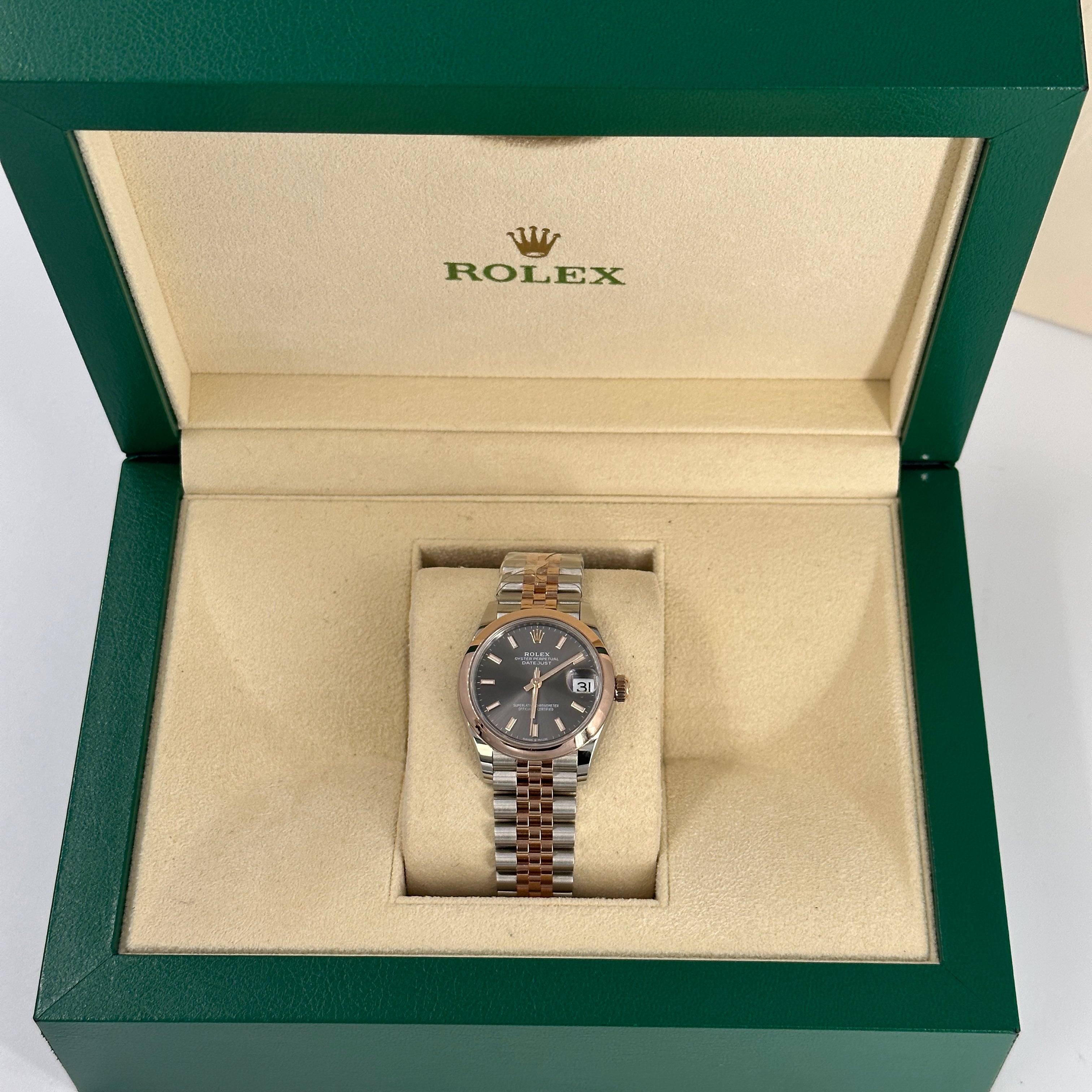 Rolex Datejust 31 278241 Grau Index Jubilee 2024