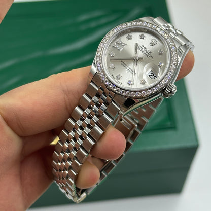 Rolex Lady-Datejust m279384RBR-0021 silver star diamons jub 2026