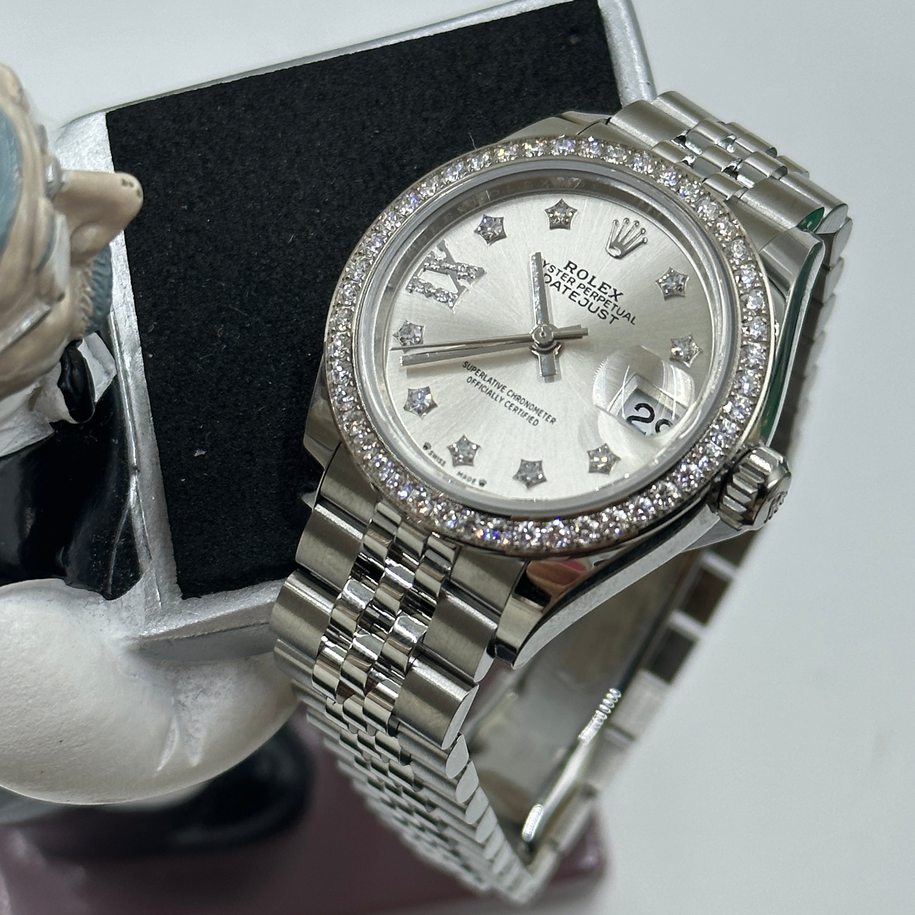 Rolex Lady-Datejust m279384RBR-0021 silver star diamons jub 2026
