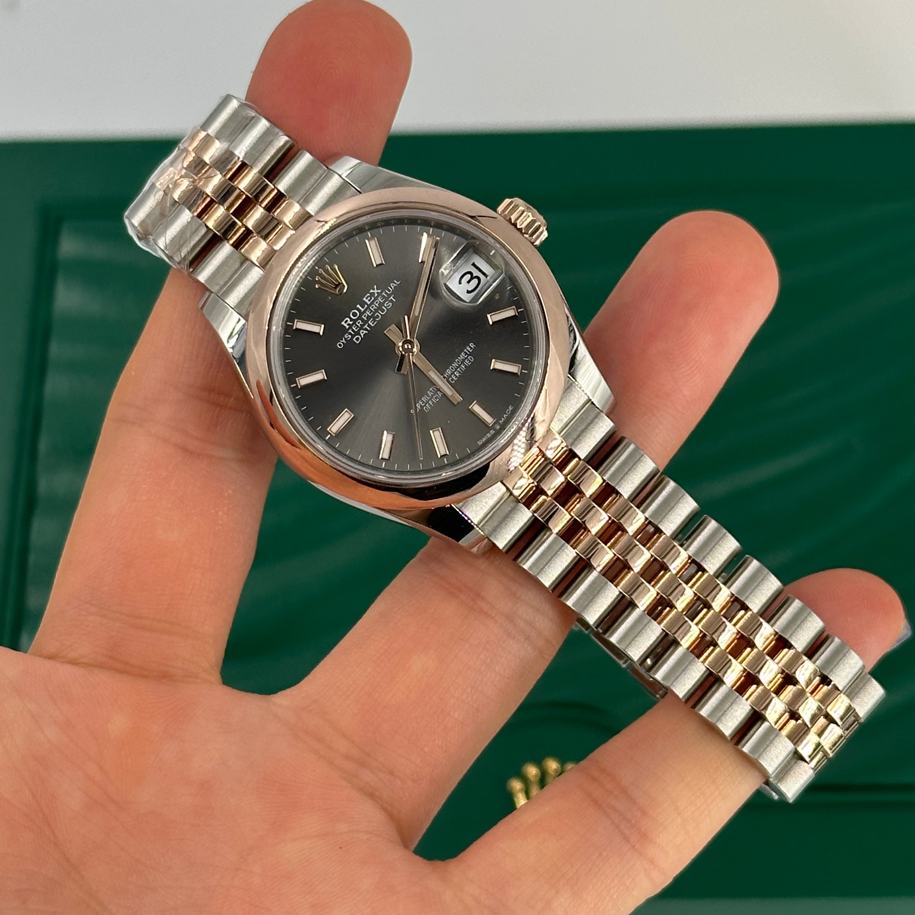 Rolex Datejust 31 278241 Grau Index Jubilee 2024