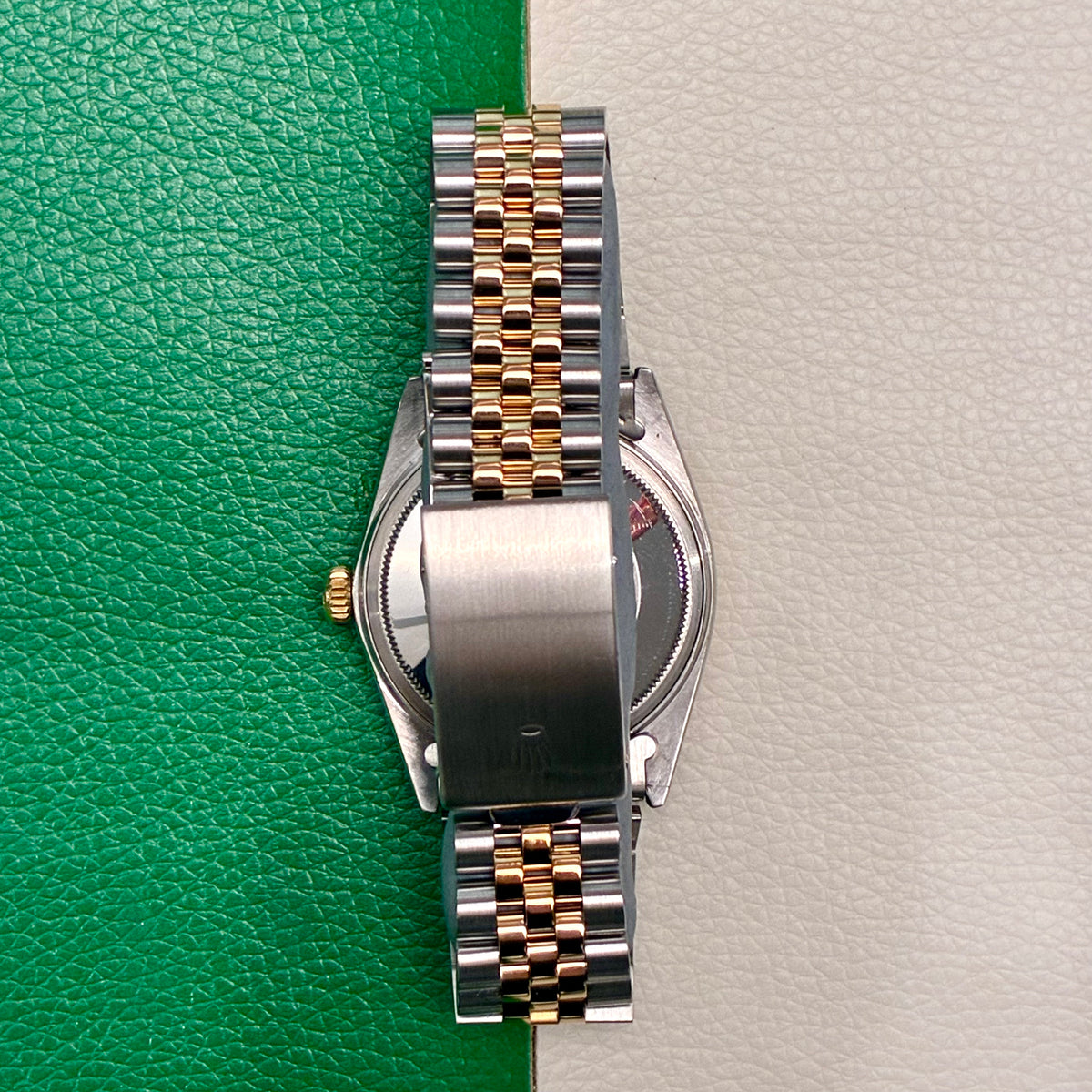 Rolex Datejust 36 16013 Champagne Diamond Jubilee Full Set—AAB