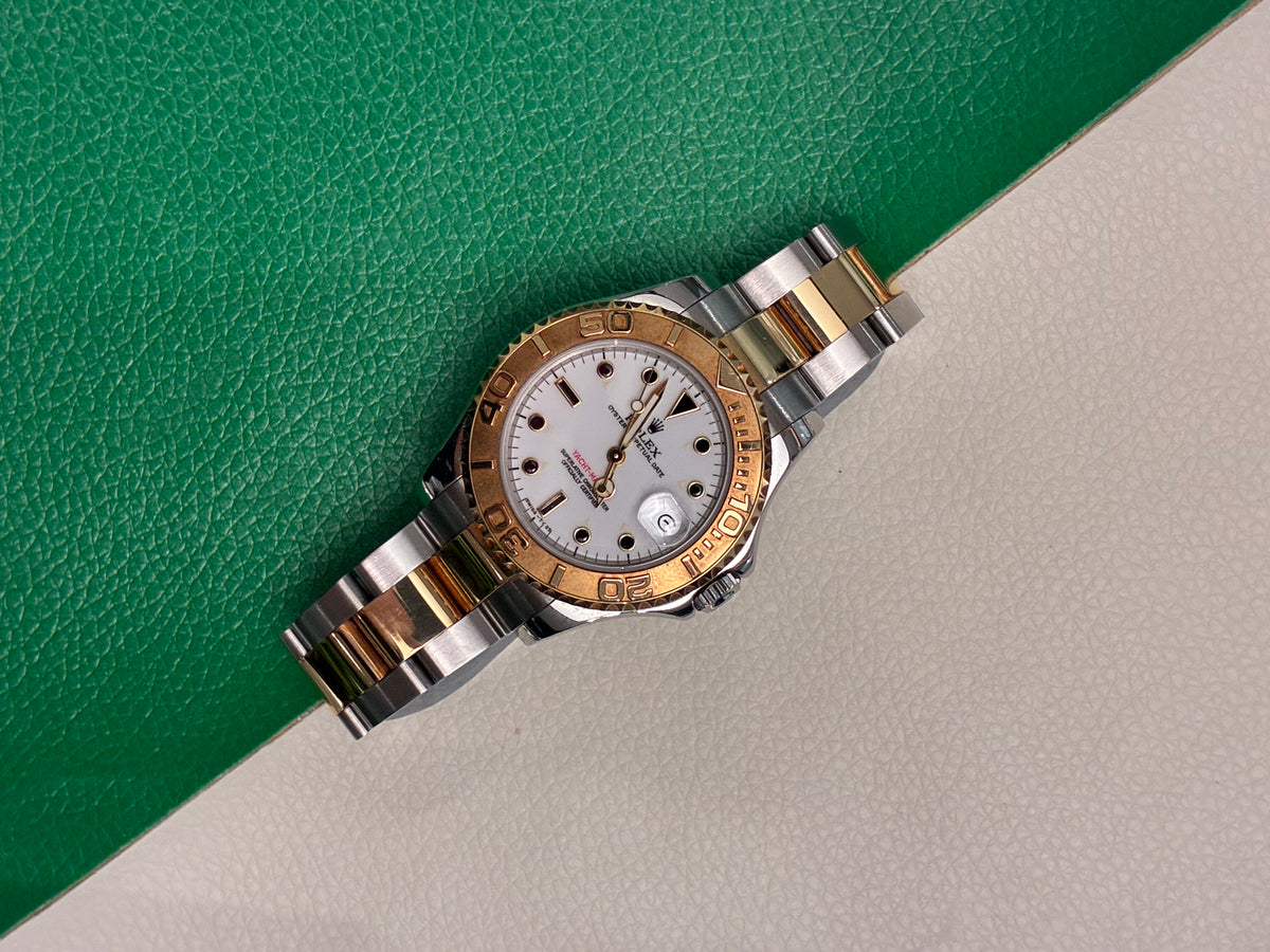 RolexYacht-Master 68623 White Dot Oyster 1999 Full Set-AAV