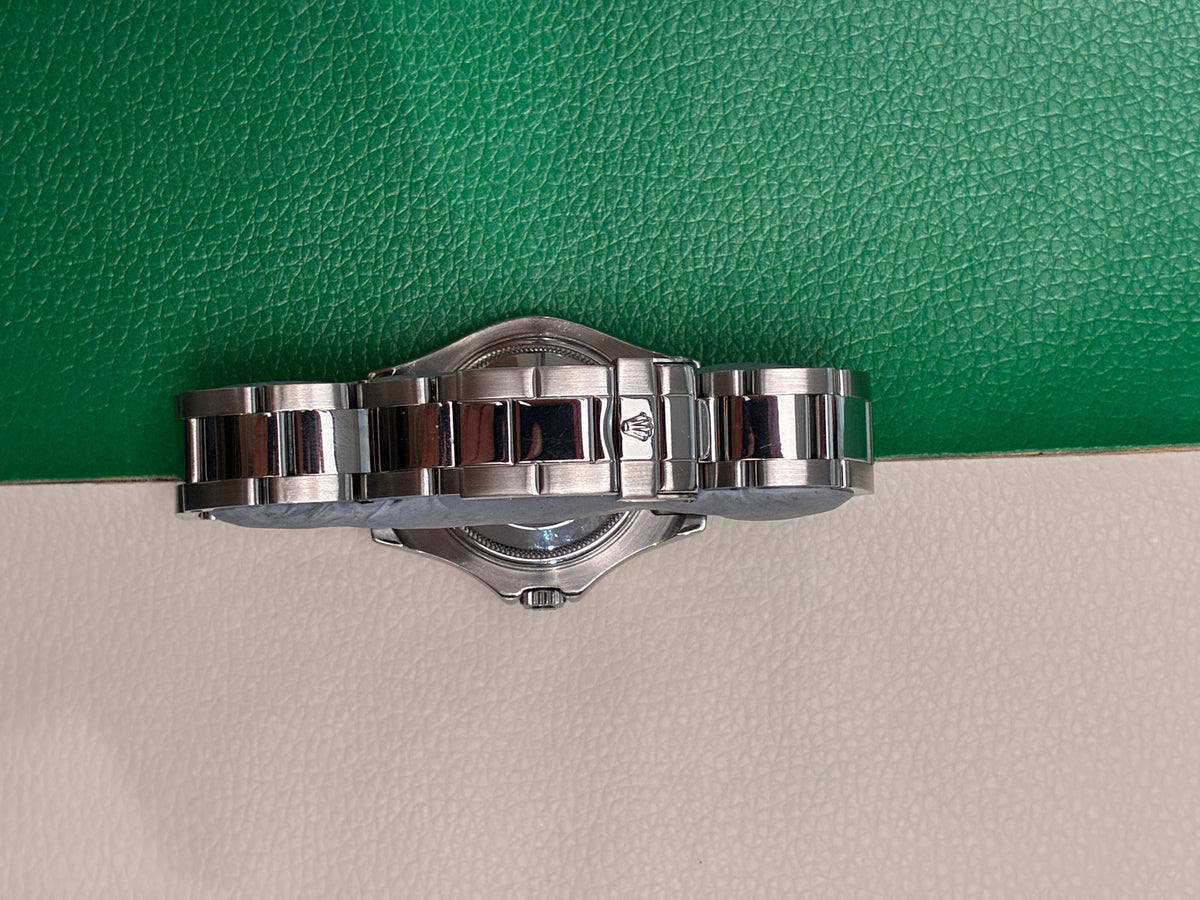 Rolex Yacht-Master 168622 Silver Dot Oyster 2000Full Set-AAX