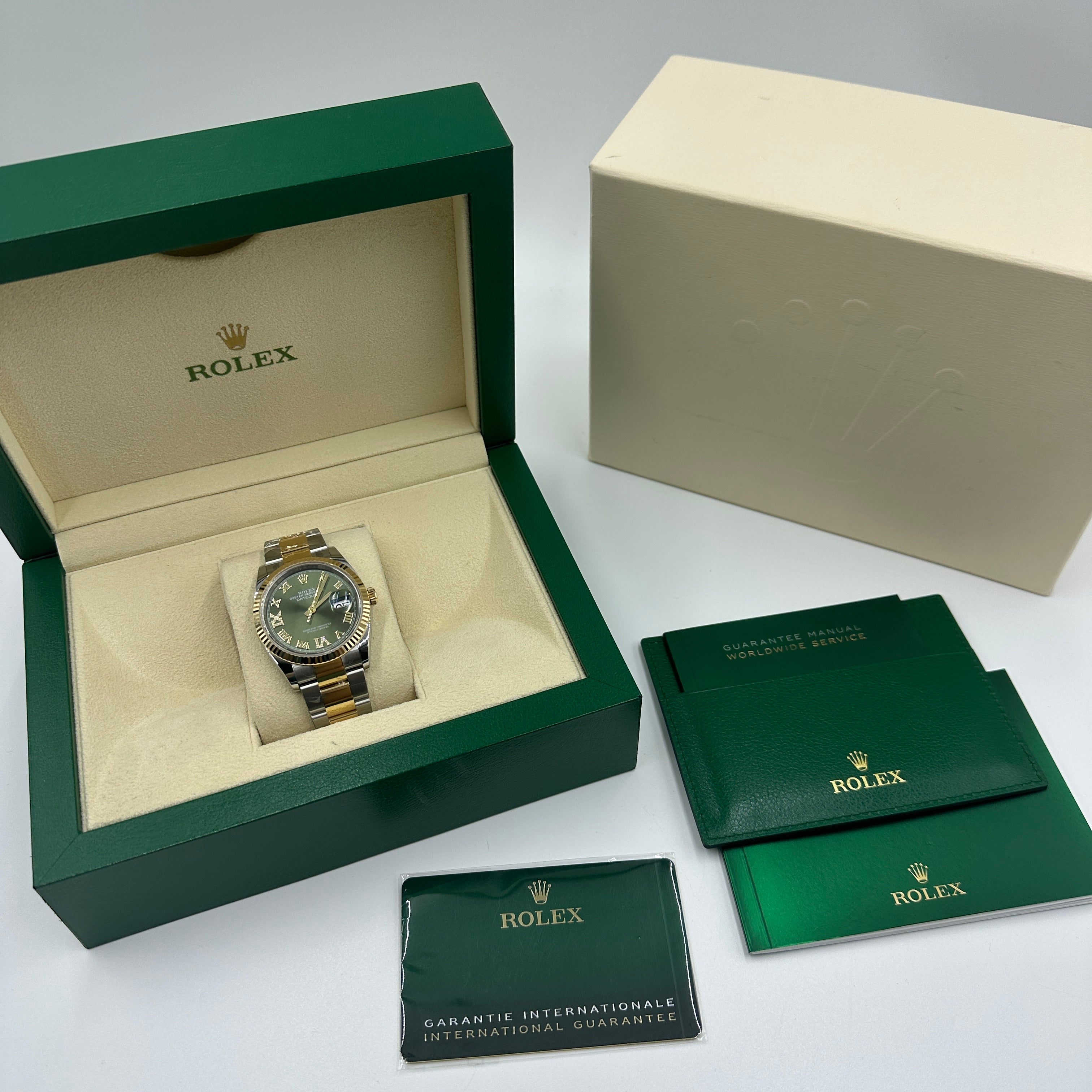 Rolex Datejust 36 126233 Grüne VIIX Oyster 2024