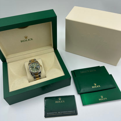 Rolex Datejust 36 126233 Grüne VIIX Oyster 2024
