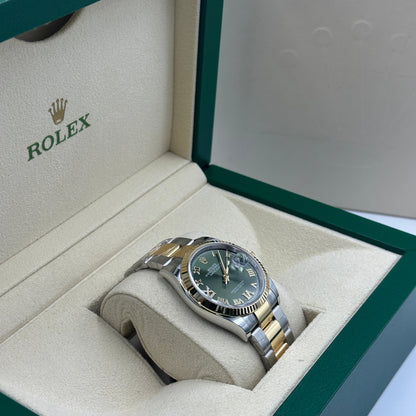 Rolex Datejust 36 126233 Green VIIX Oyster 2025
