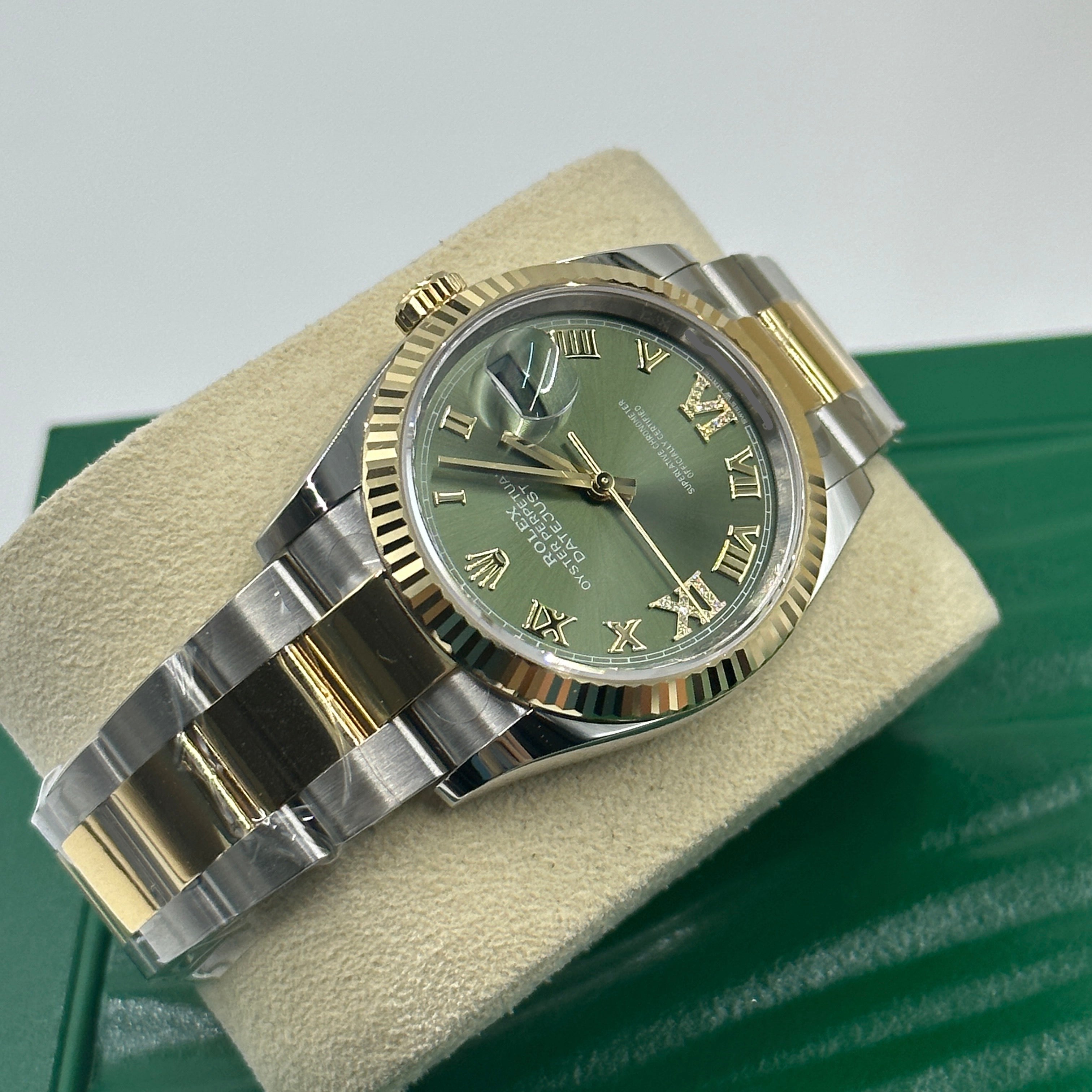 Rolex Datejust 36 126233 Green VIIX Oyster 2025