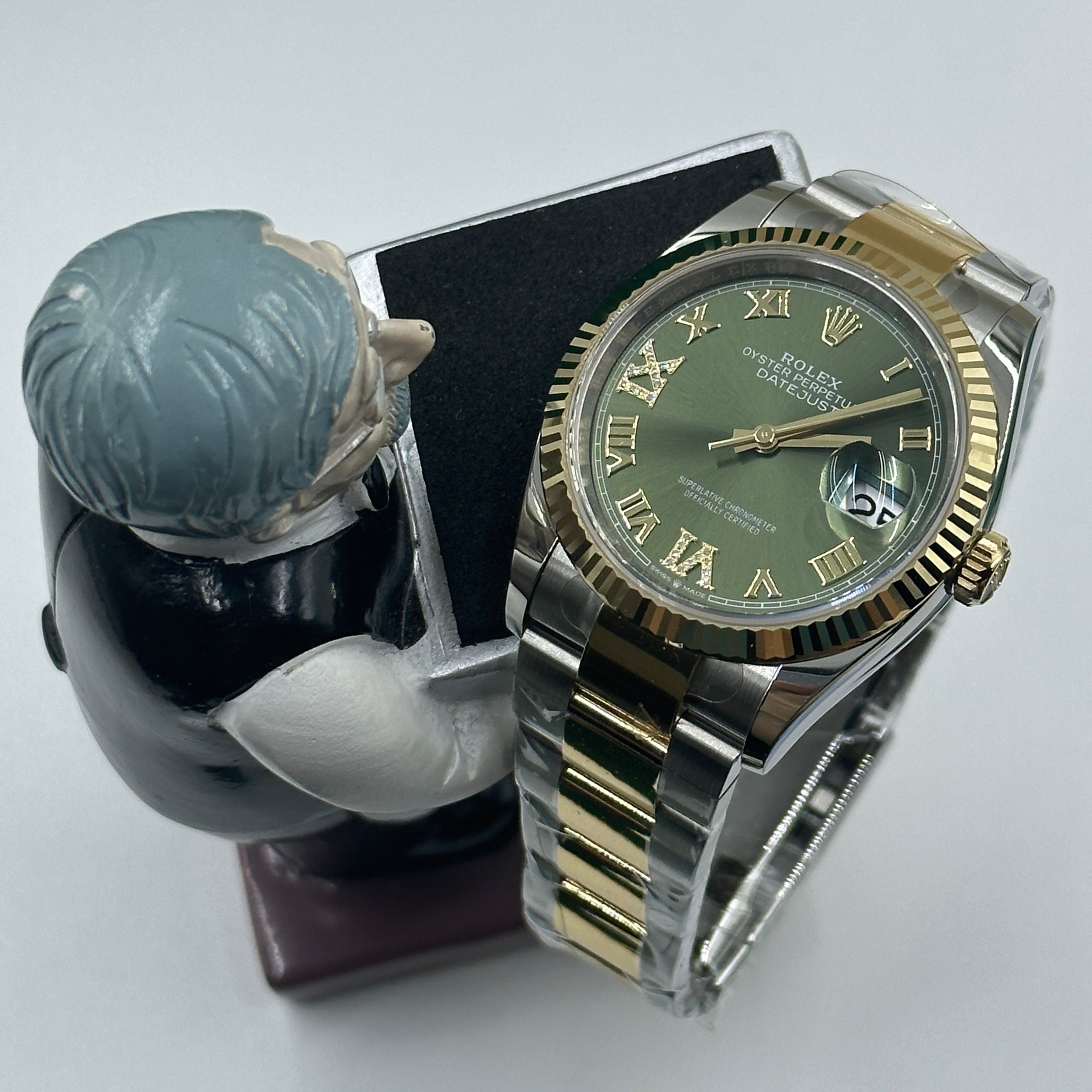 Rolex Datejust 36 126233 Grüne VIIX Oyster 2024