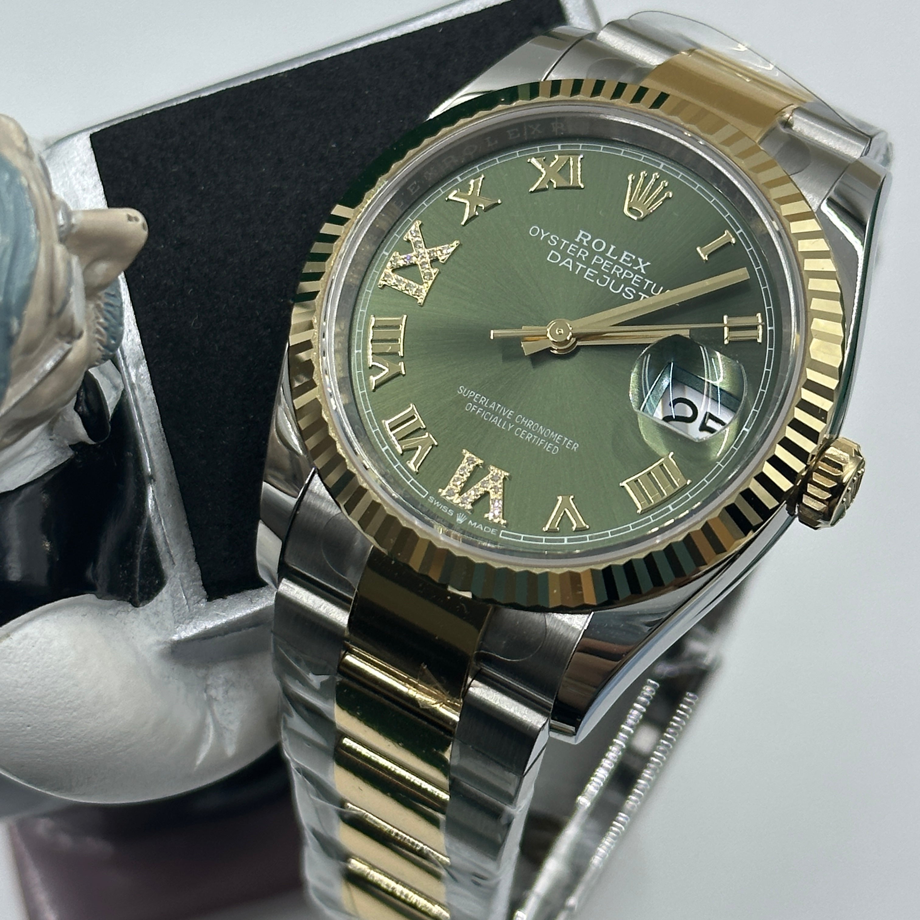 Rolex Datejust 36 126233 Grüne VIIX Oyster 2024