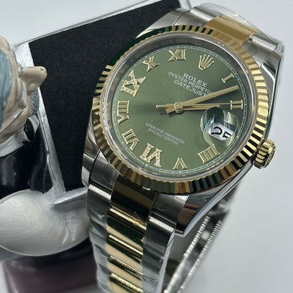 Rolex Datejust 36 126233 Grüne VIIX Oyster 2024