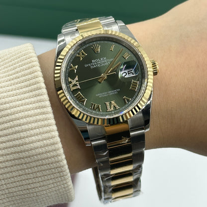 Rolex Datejust 36 126233 Grüne VIIX Oyster 2024