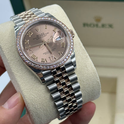 Rolex Datejust 36 126281RBR Pink Roman Dial Jubilee 126281RBR-0015 2026