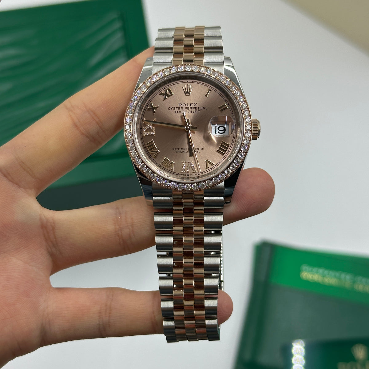 Rolex Datejust 36 126281RBR Pink Roman Dial Jubilee 126281RBR-0015 2026