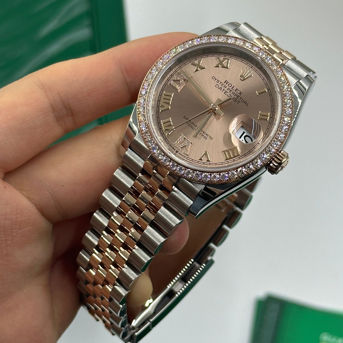 Rolex Datejust 36 126281RBR Pink Roman Dial Jubilee 126281RBR-0015 2026