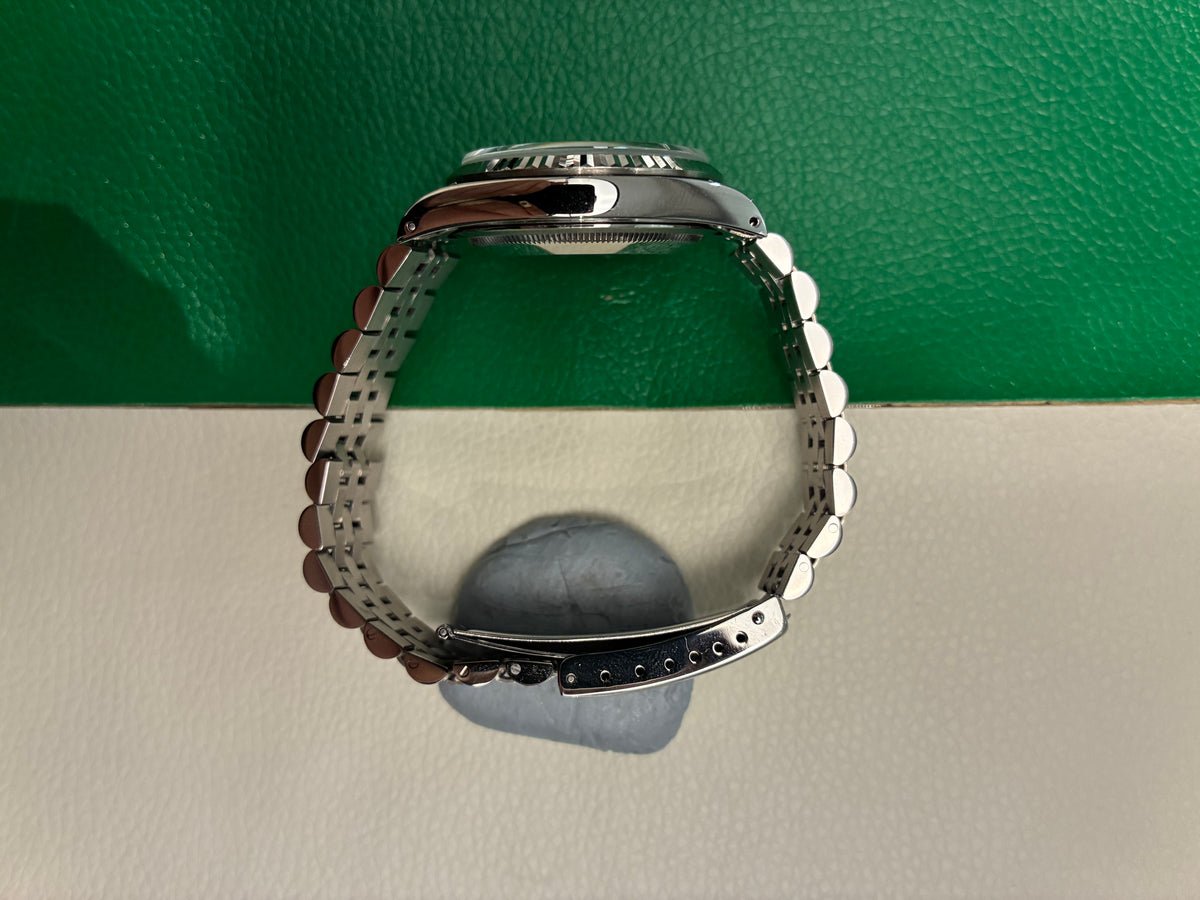 Rolex Datejust 36 16234 Black Diamond Jubilee 1994 Full Set-AAK