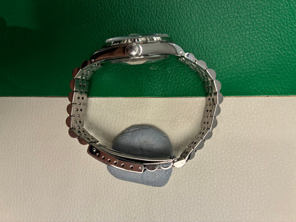 Rolex Datejust 36 16234 Black Diamond Jubilee 1991 Full Set-AAI