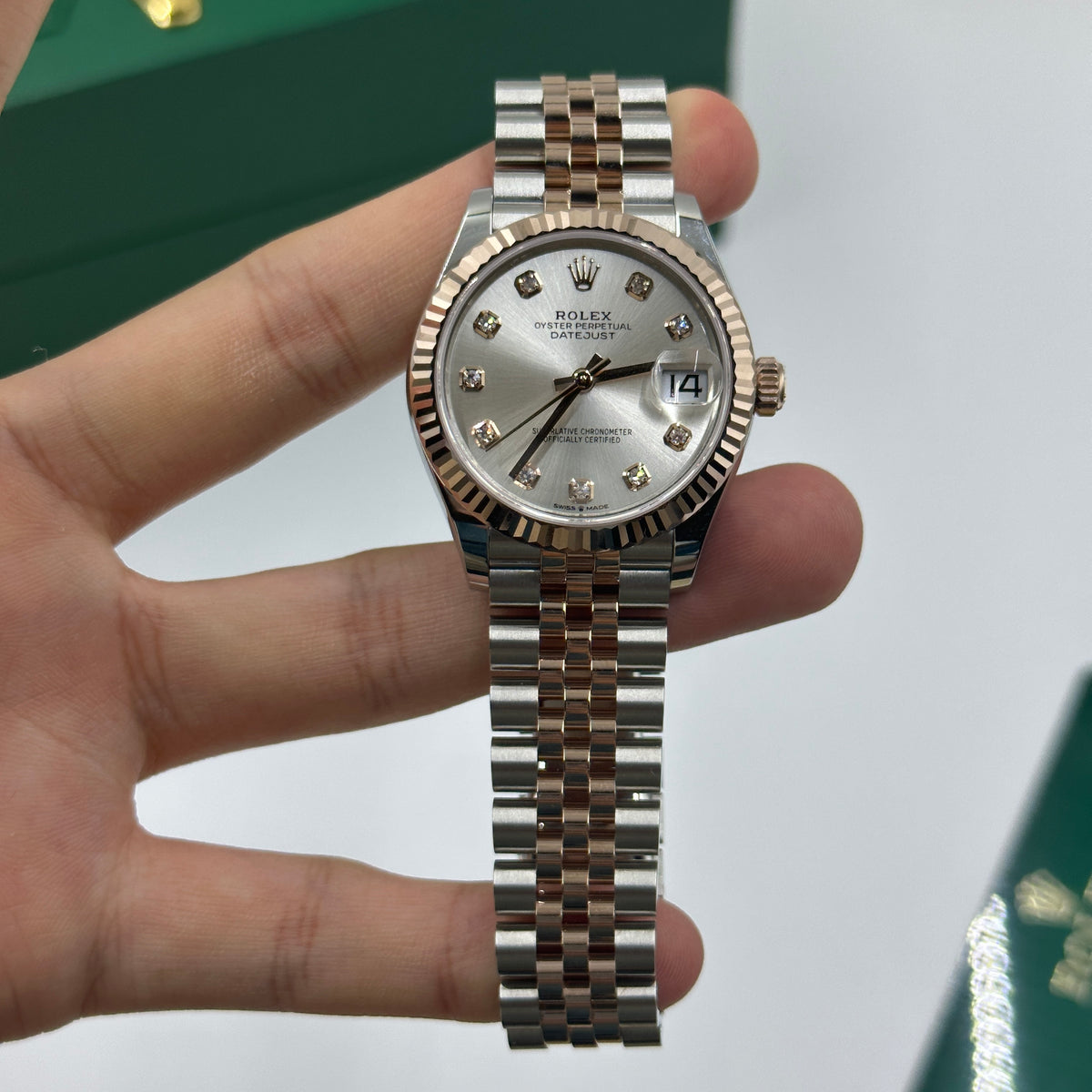 Rolex Datejust 31 278271G Silver Jubilee 2026