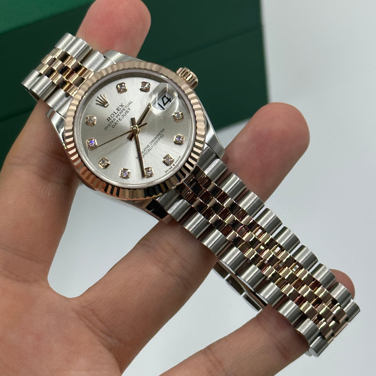Rolex Datejust 31 278271G Silver Jubilee 2026