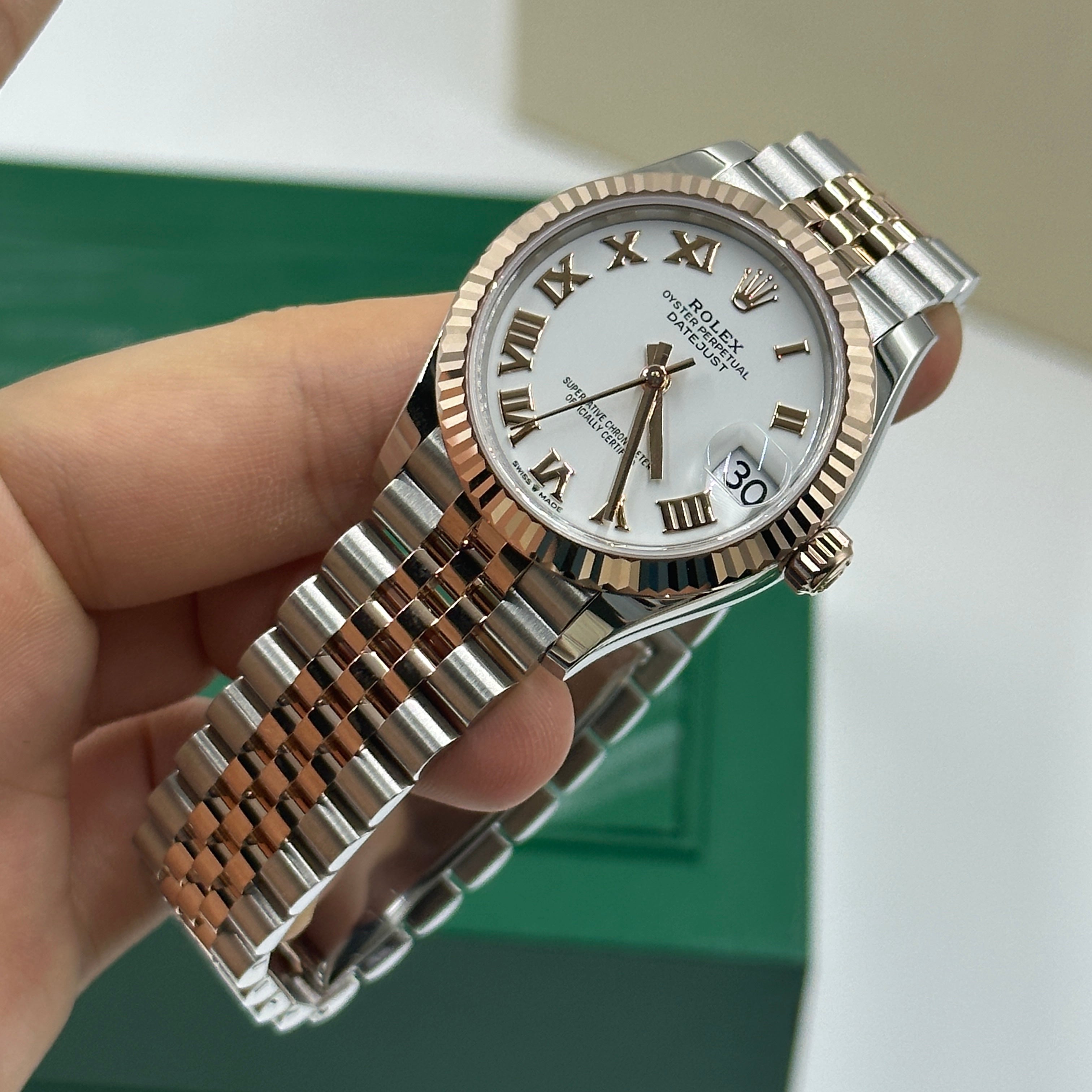 Rolex Datejust 31 278271 Weißes römisches Jubiläum 2025