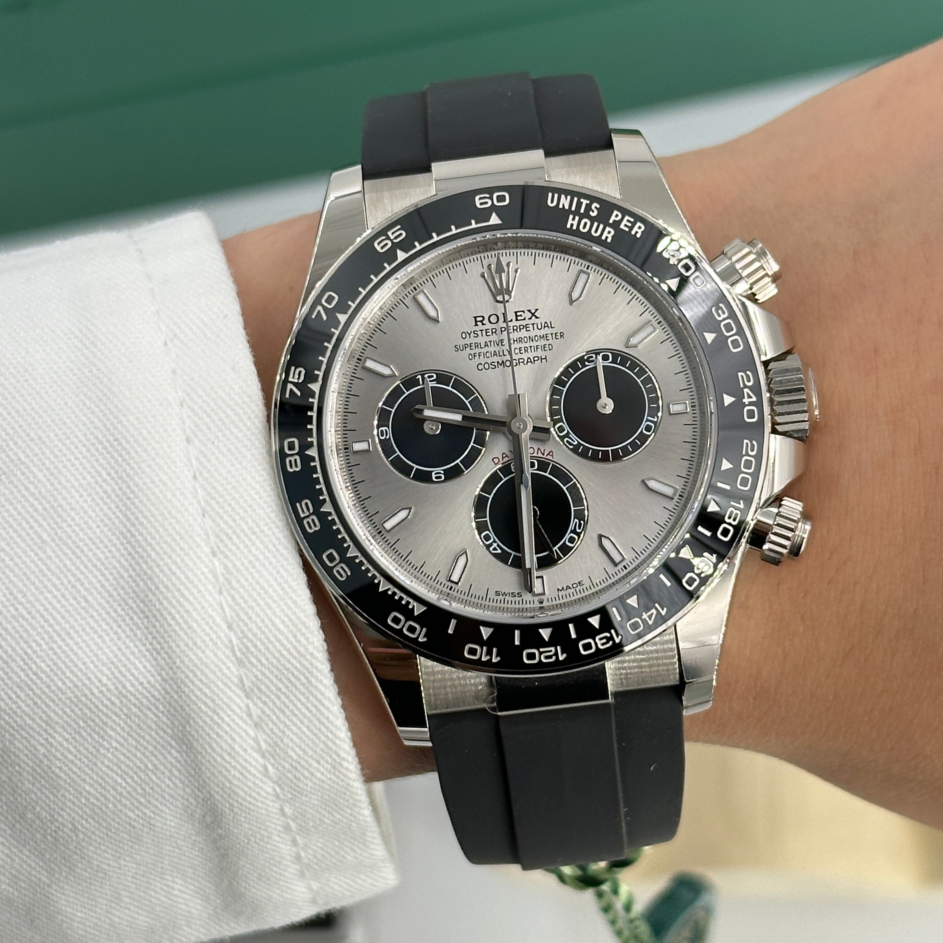 Rolex Cosmograph Daytona 126519 Stahl und leuchtendes Schwarz