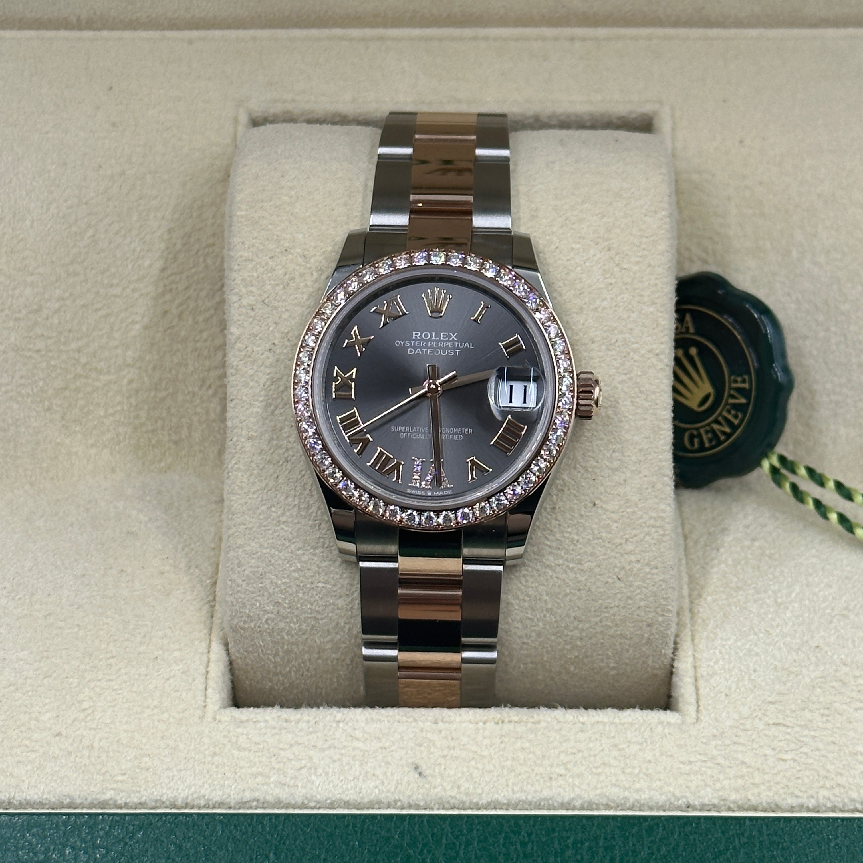 Rolex Datejust 31 278381RBR GREY VIIX OYS