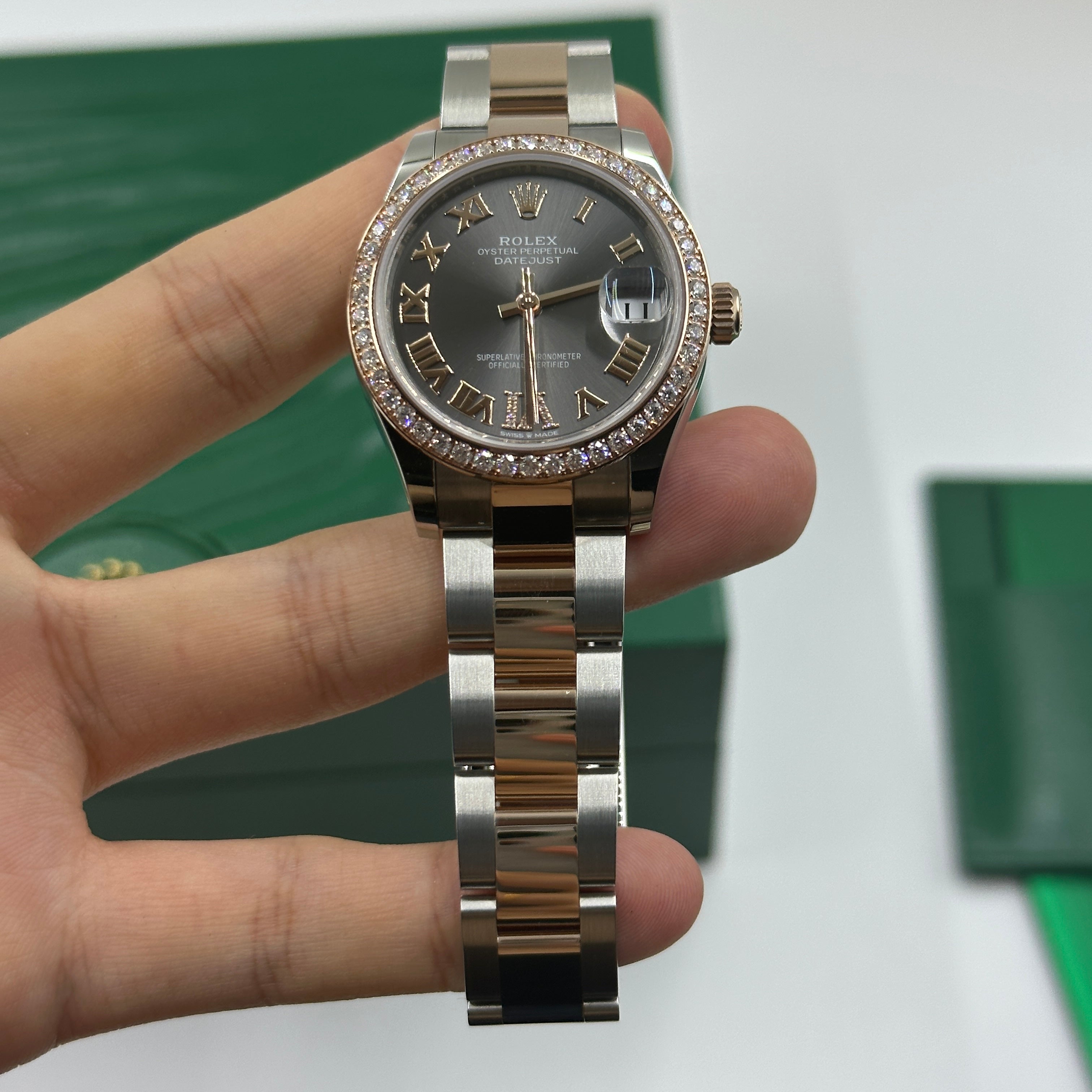 Rolex Datejust 31 278381RBR GREY VIIX OYS