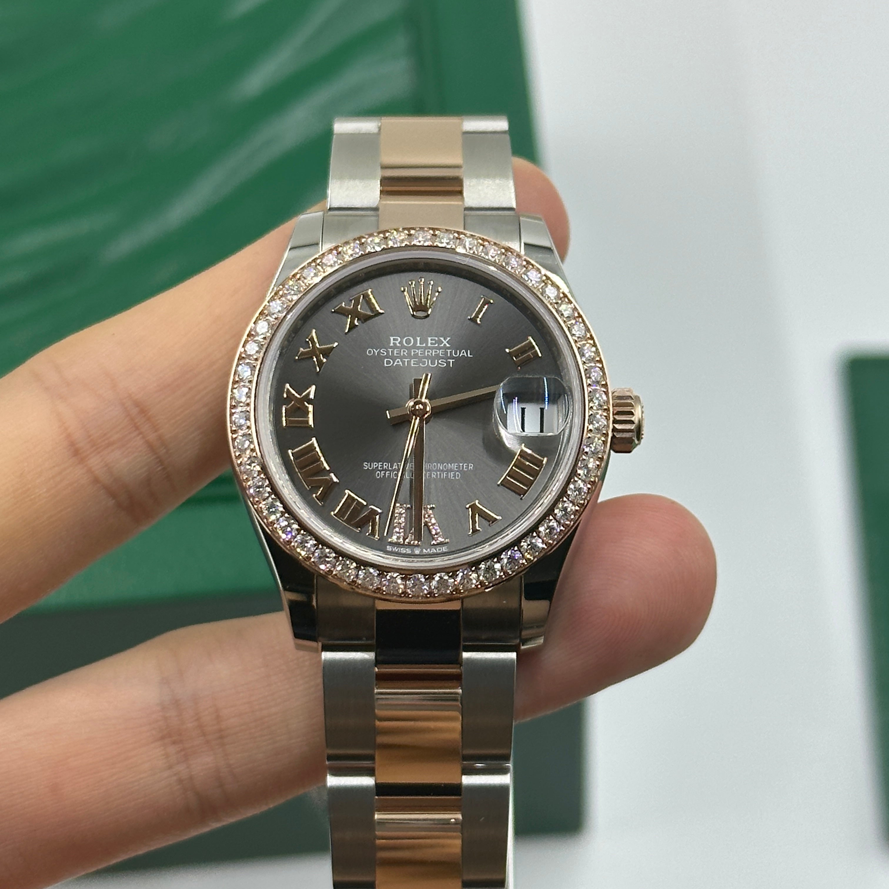 Rolex Datejust 31 278381RBR GREY VIIX OYS