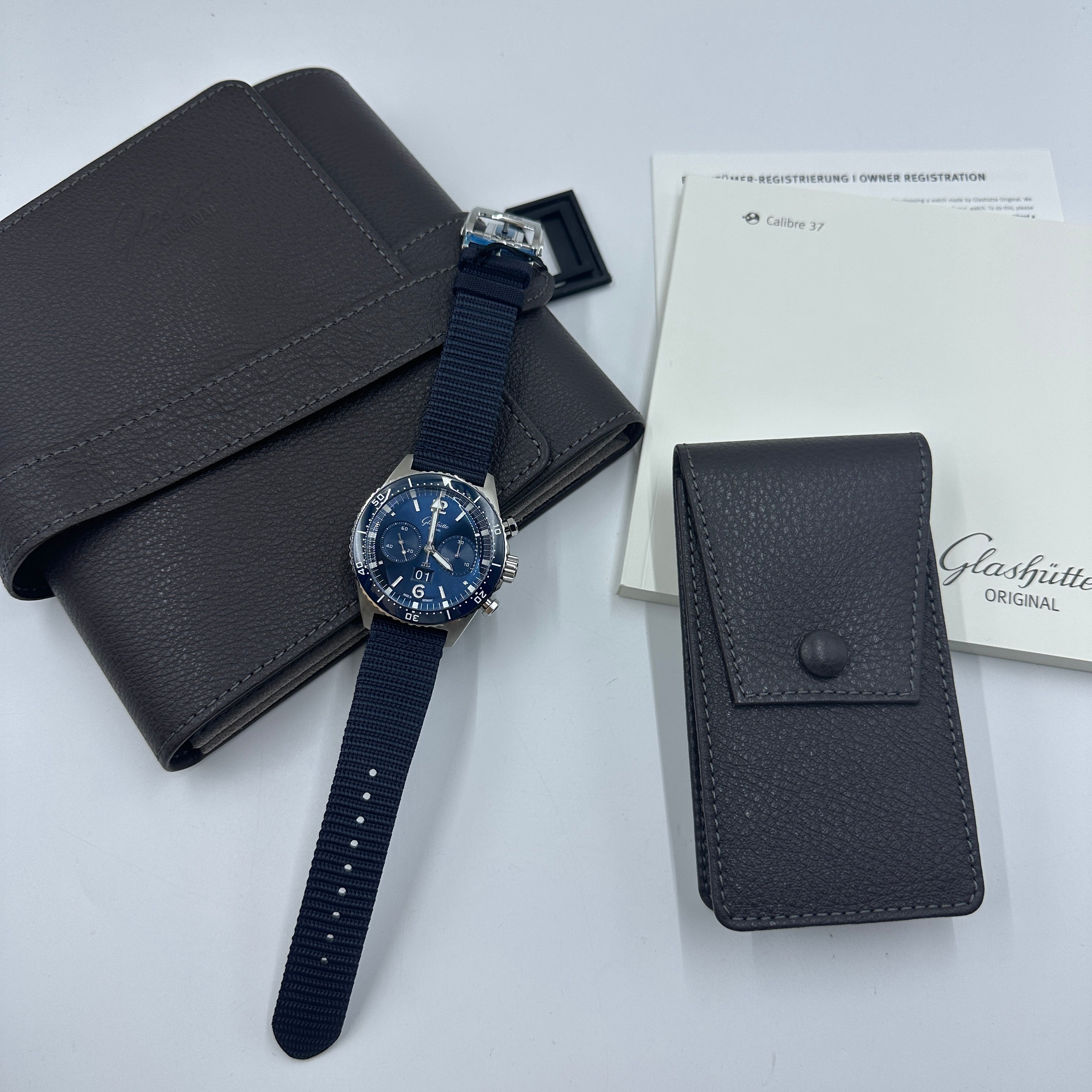 Glashütte Original Seaq Chronograph Blue Dial 1-37-23-02-81-36 2026