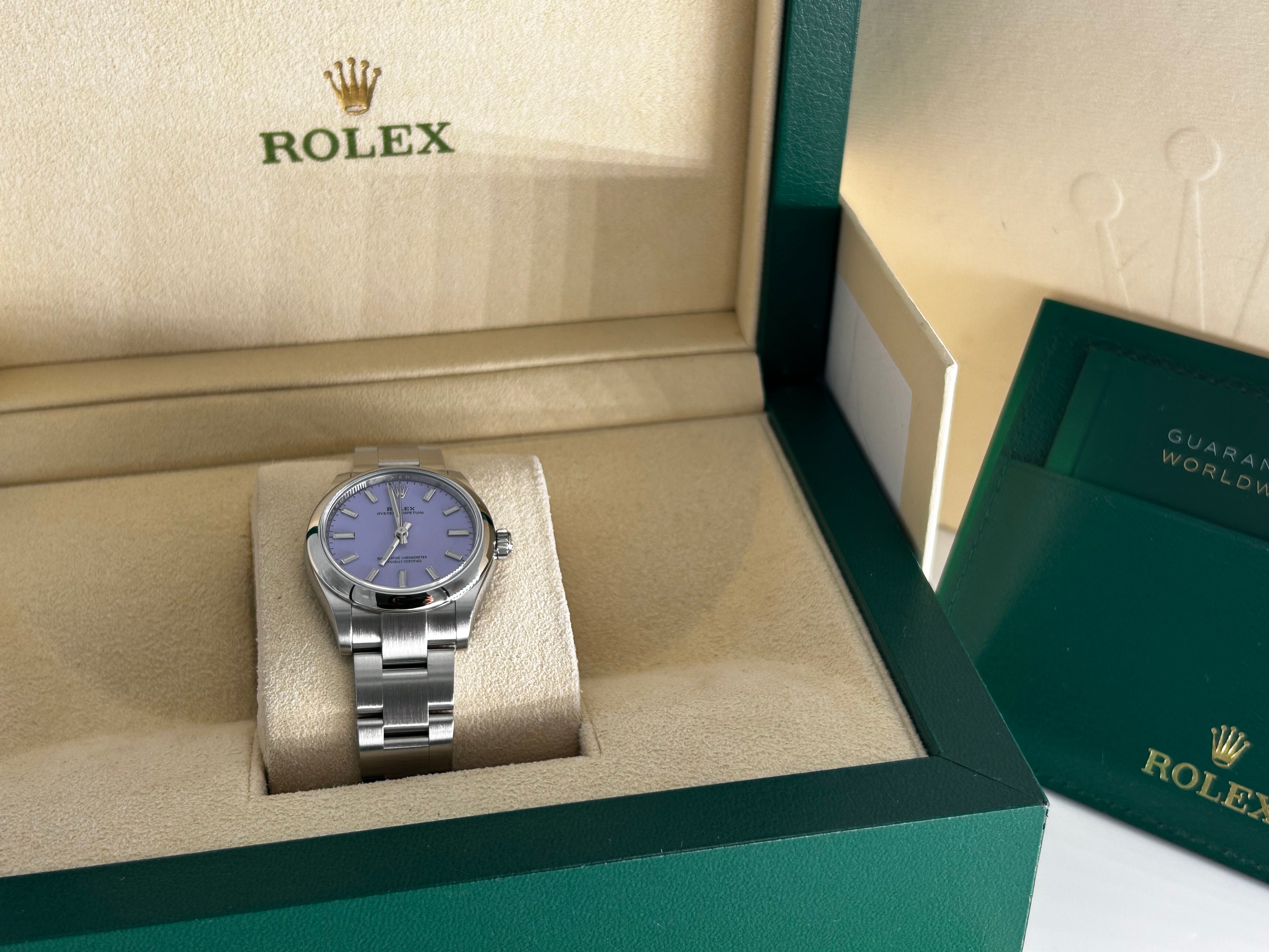 Rolex Oyster Perpetual 31 277200 Purple