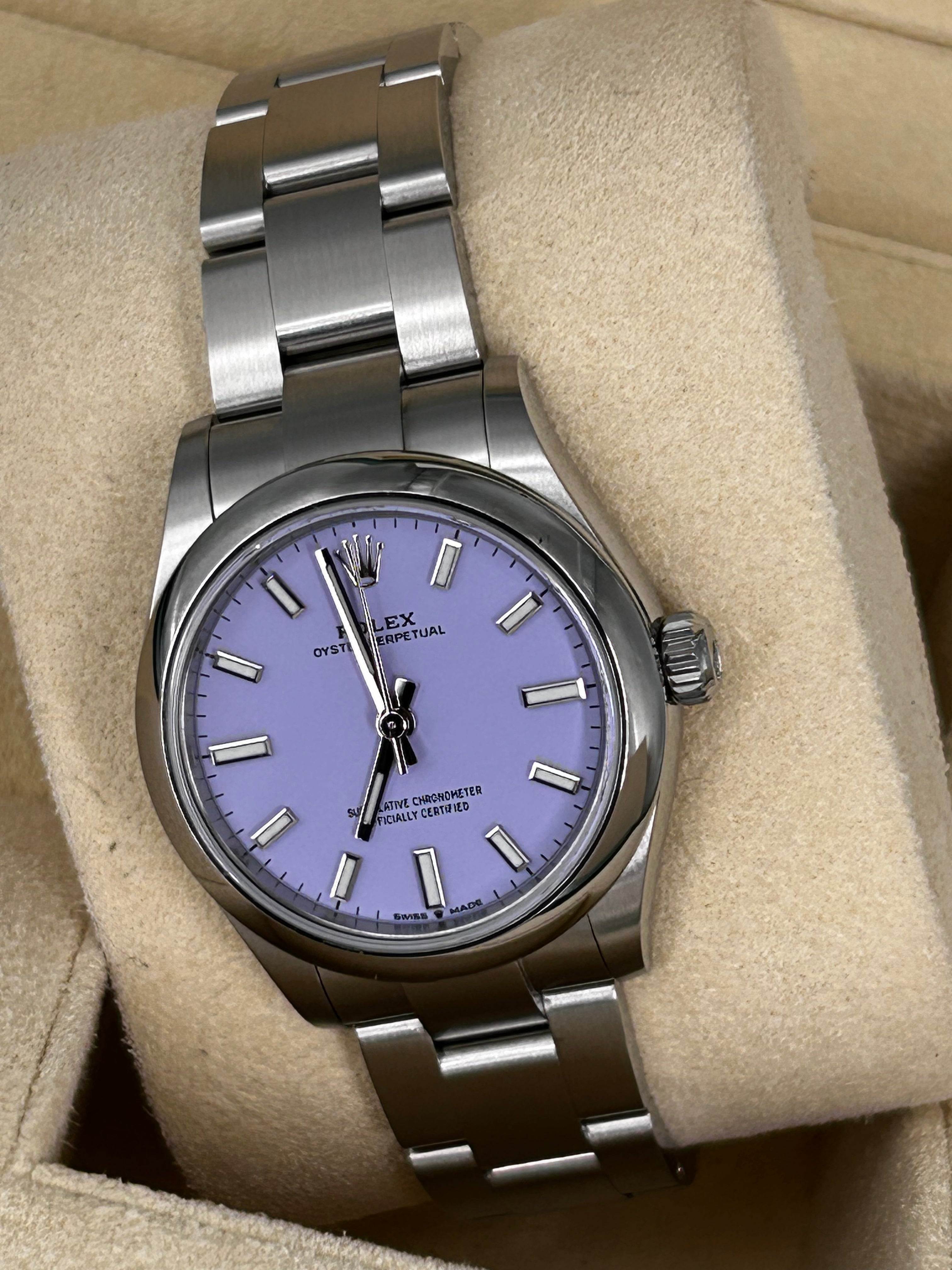 Rolex Oyster Perpetual 31 277200 Purple