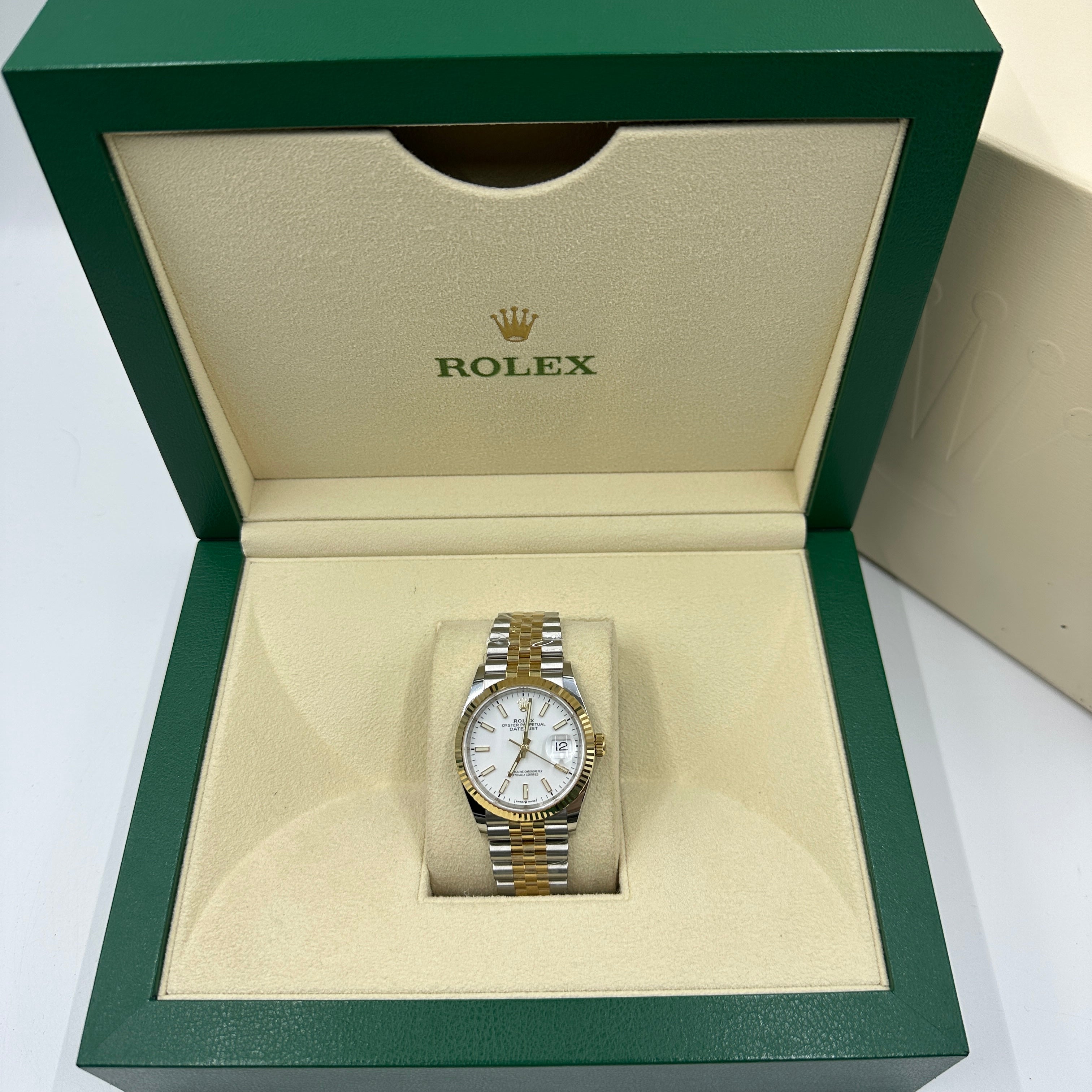 Rolex Datejust 41 126333 Weißer Index Jubilee 2025
