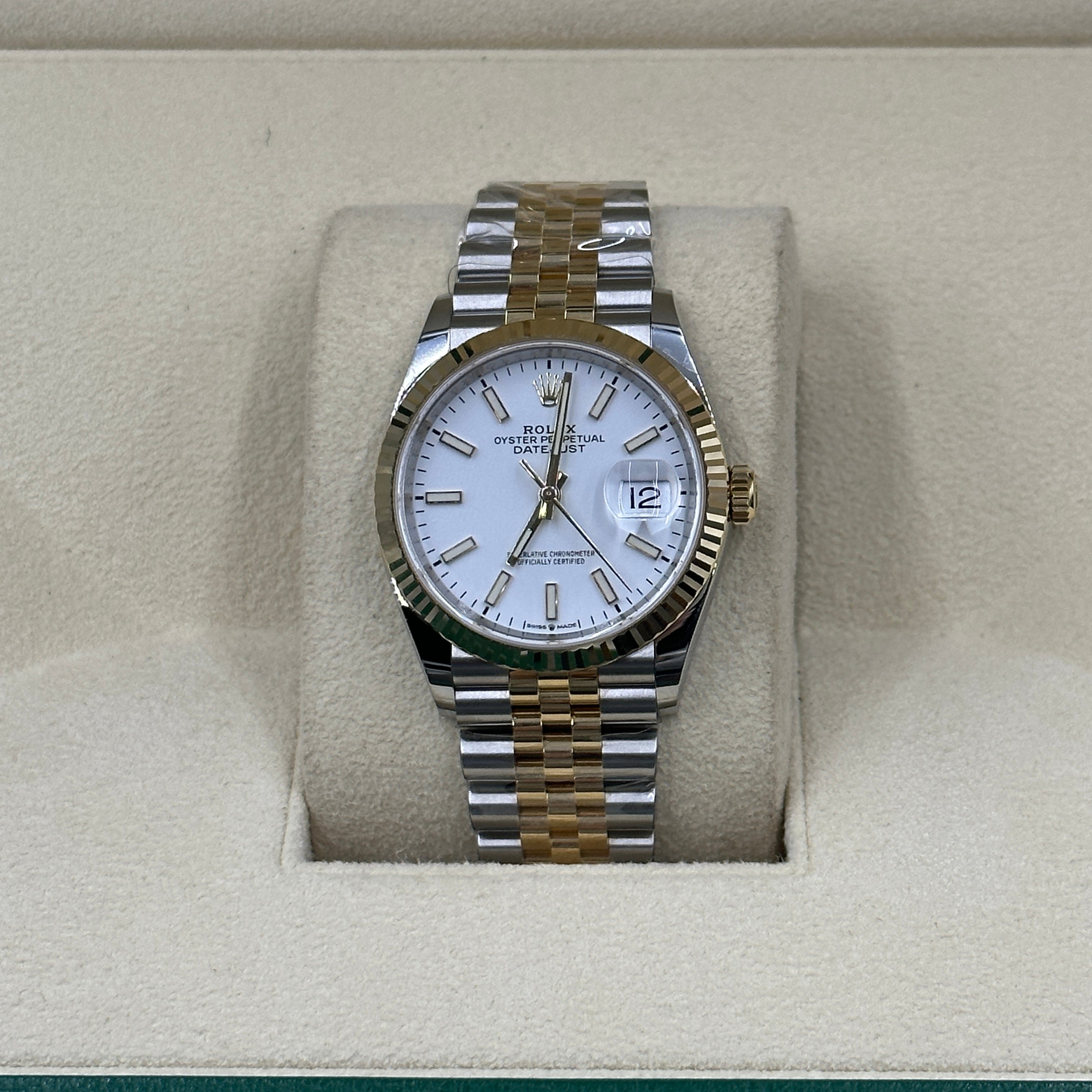 Rolex Datejust 41 126333 Weißer Index Jubilee 2025