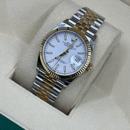 Rolex Datejust 41 126333 Weißer Index Jubilee 2025