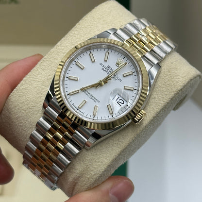 Rolex Datejust 41 126333 Weißer Index Jubilee 2025