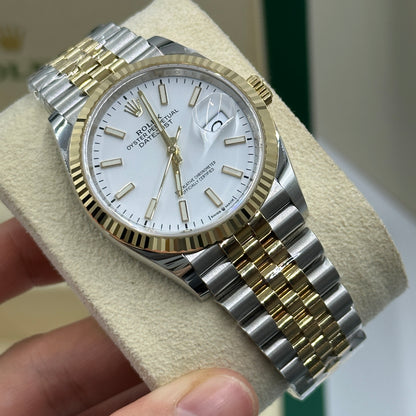 Rolex Datejust 41 126333 Weißer Index Jubilee 2025