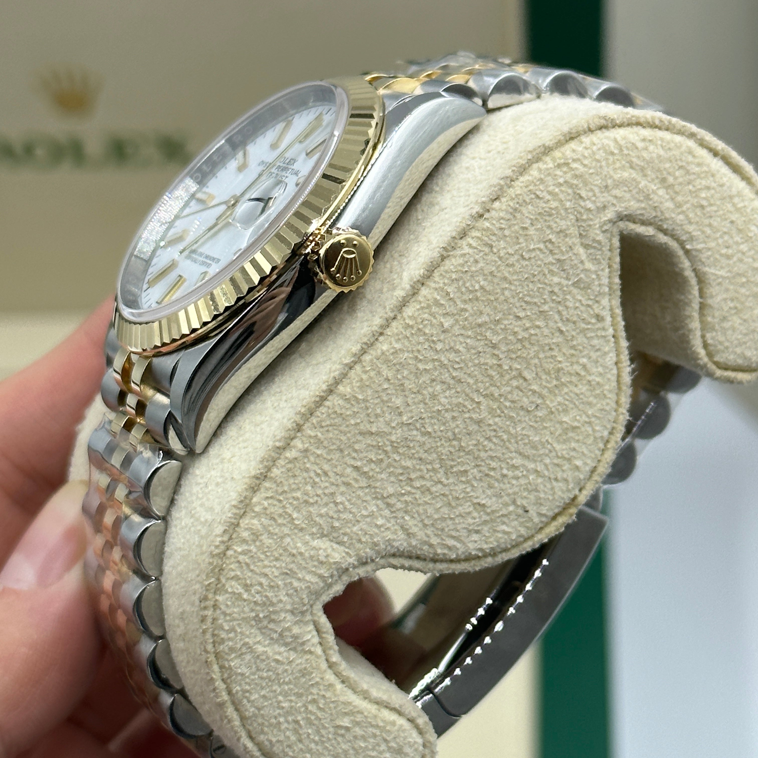 Rolex Datejust 41 126333 Weißer Index Jubilee 2025