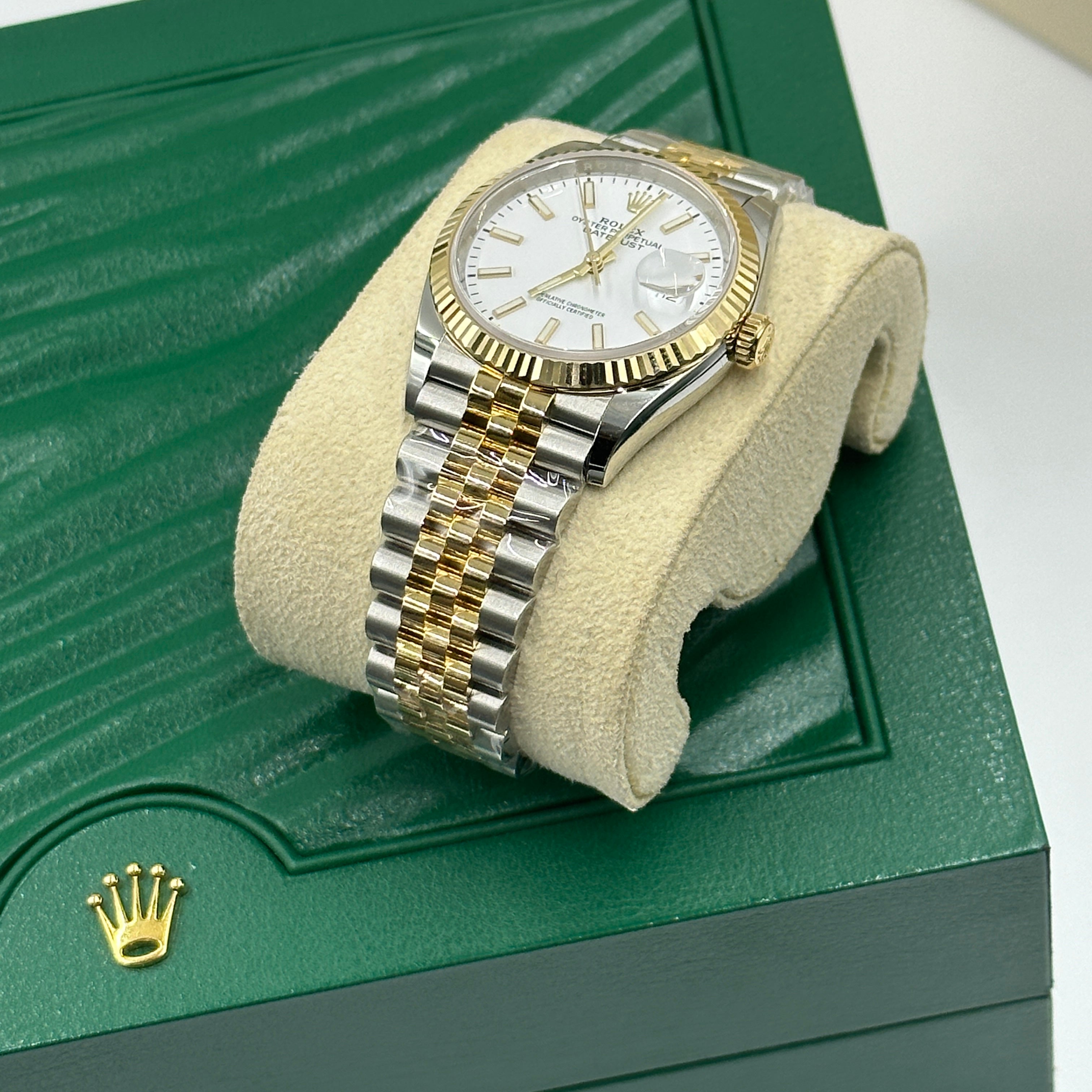 Rolex Datejust 41 126333 Weißer Index Jubilee 2025