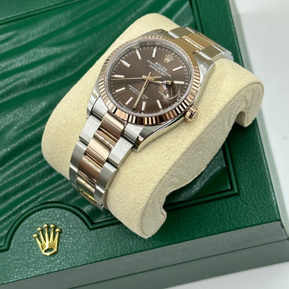 Rolex Datejust 36 126231 Choc Index Oyster 2025