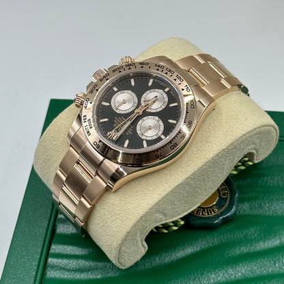 Rolex Cosmograph Daytona 126505 Hellschwarz und Sundust