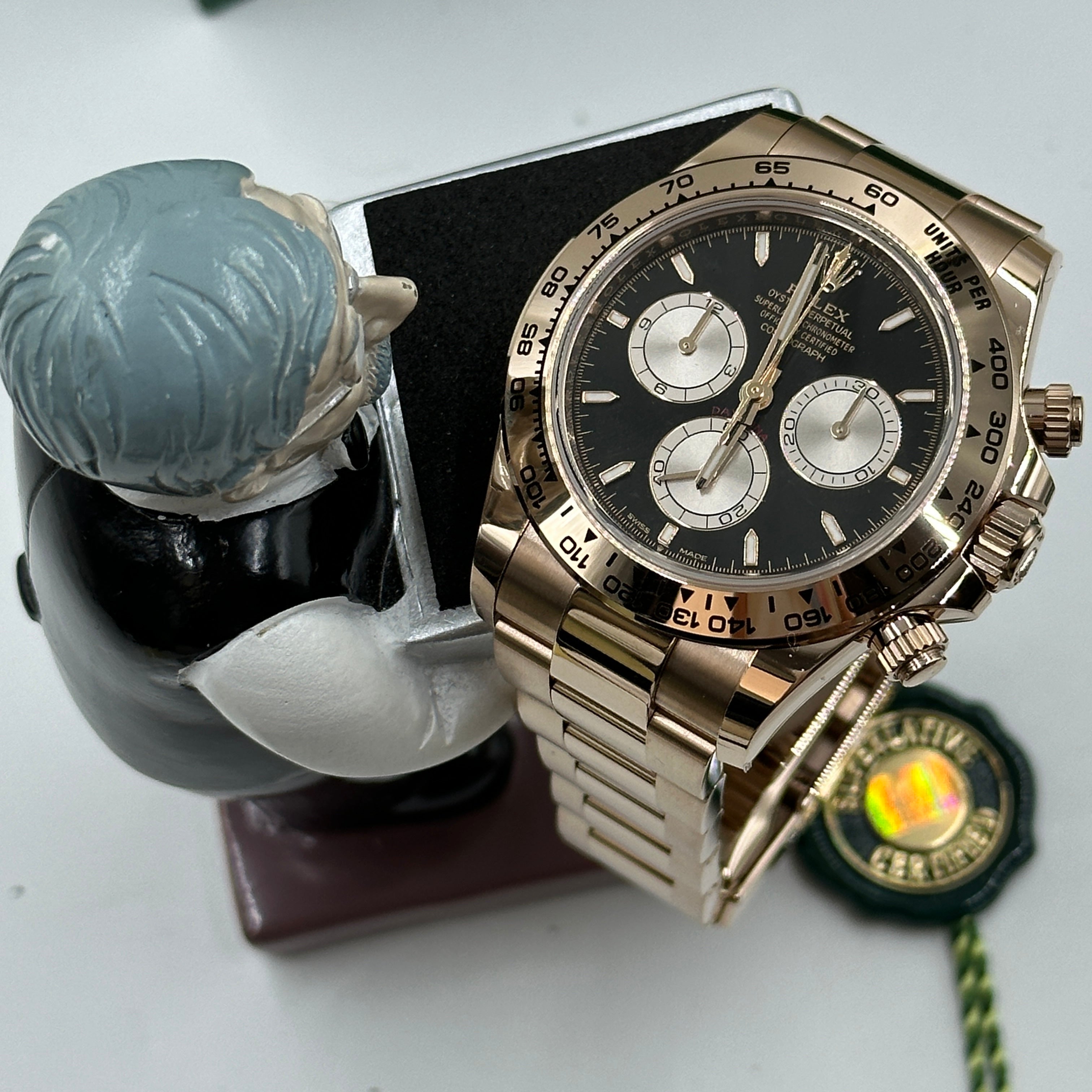 Rolex Cosmograph Daytona 126505 Hellschwarz und Sundust