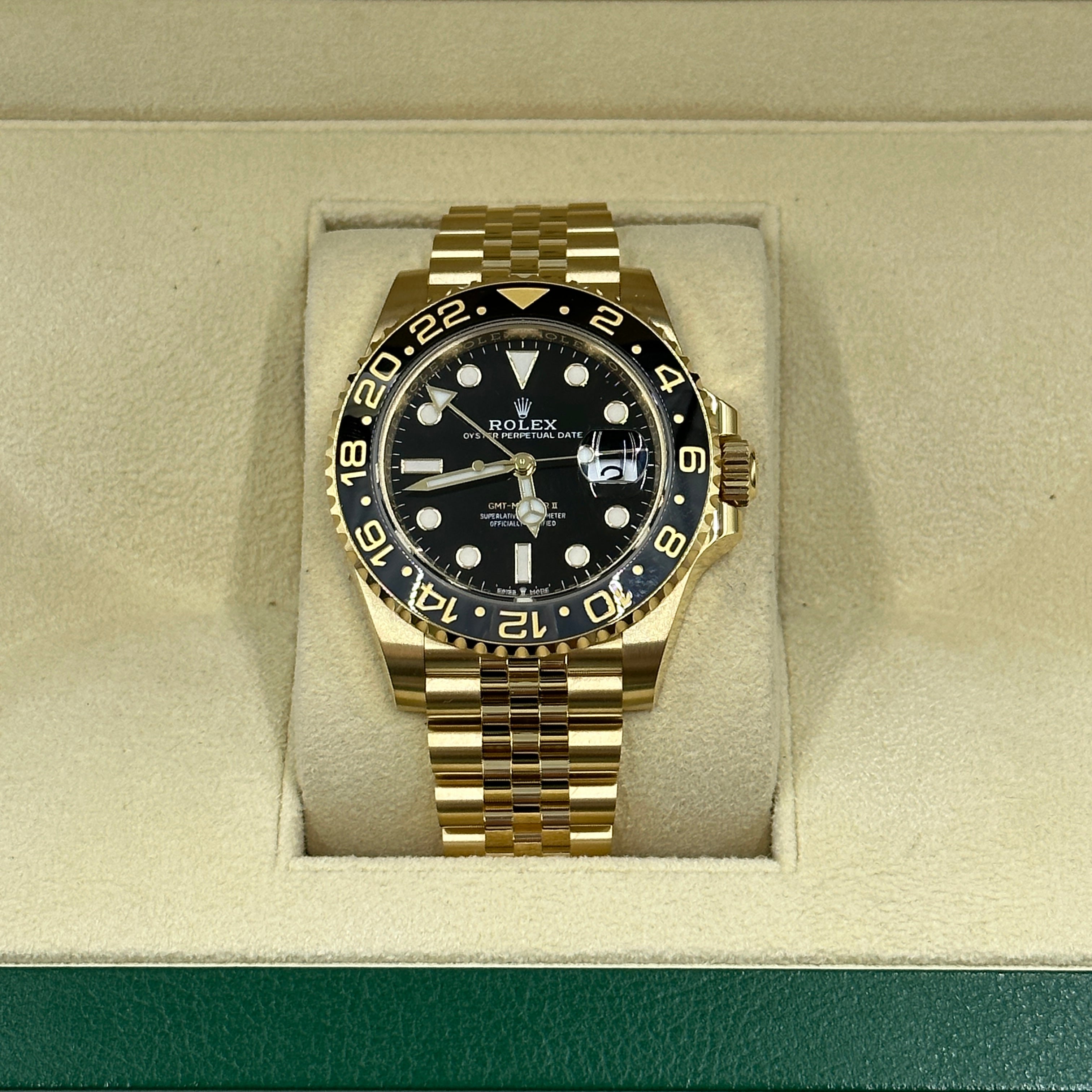 Rolex GMT-Master II 126718GRNR Black Dial Jubilee 2025
