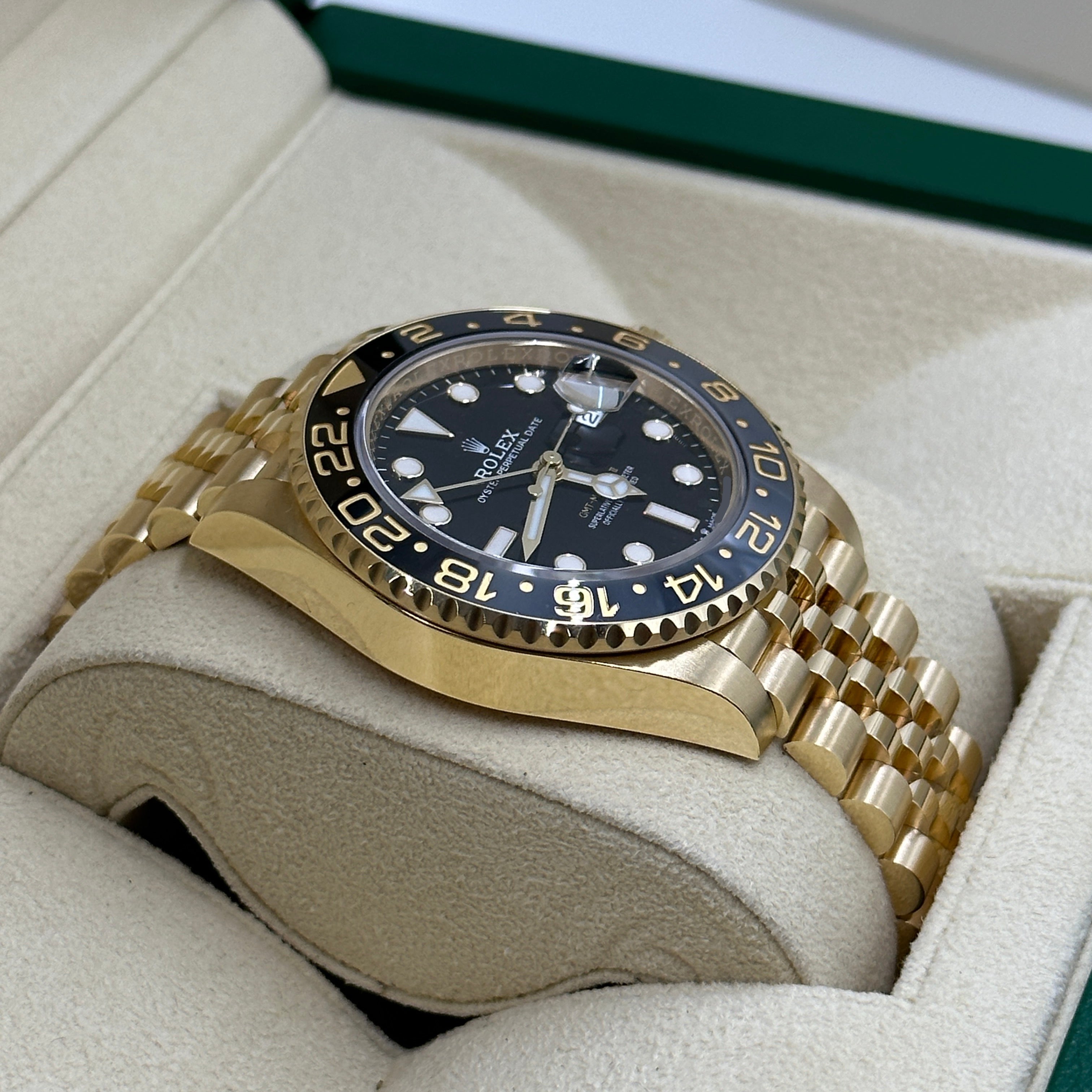 Rolex GMT-Master II 126718GRNR Tiger Iron Jubilee